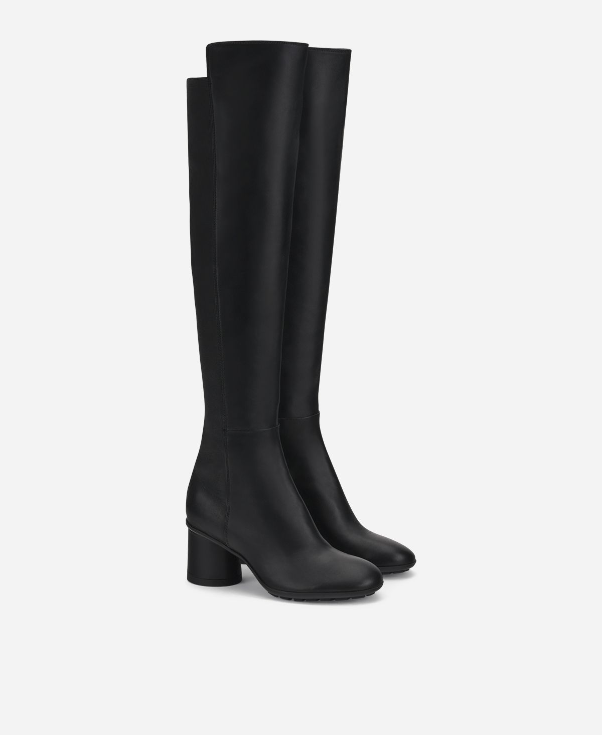 Agl Stivale con gambale elasticizzato Nero Curvy Boot Fino Al -60%