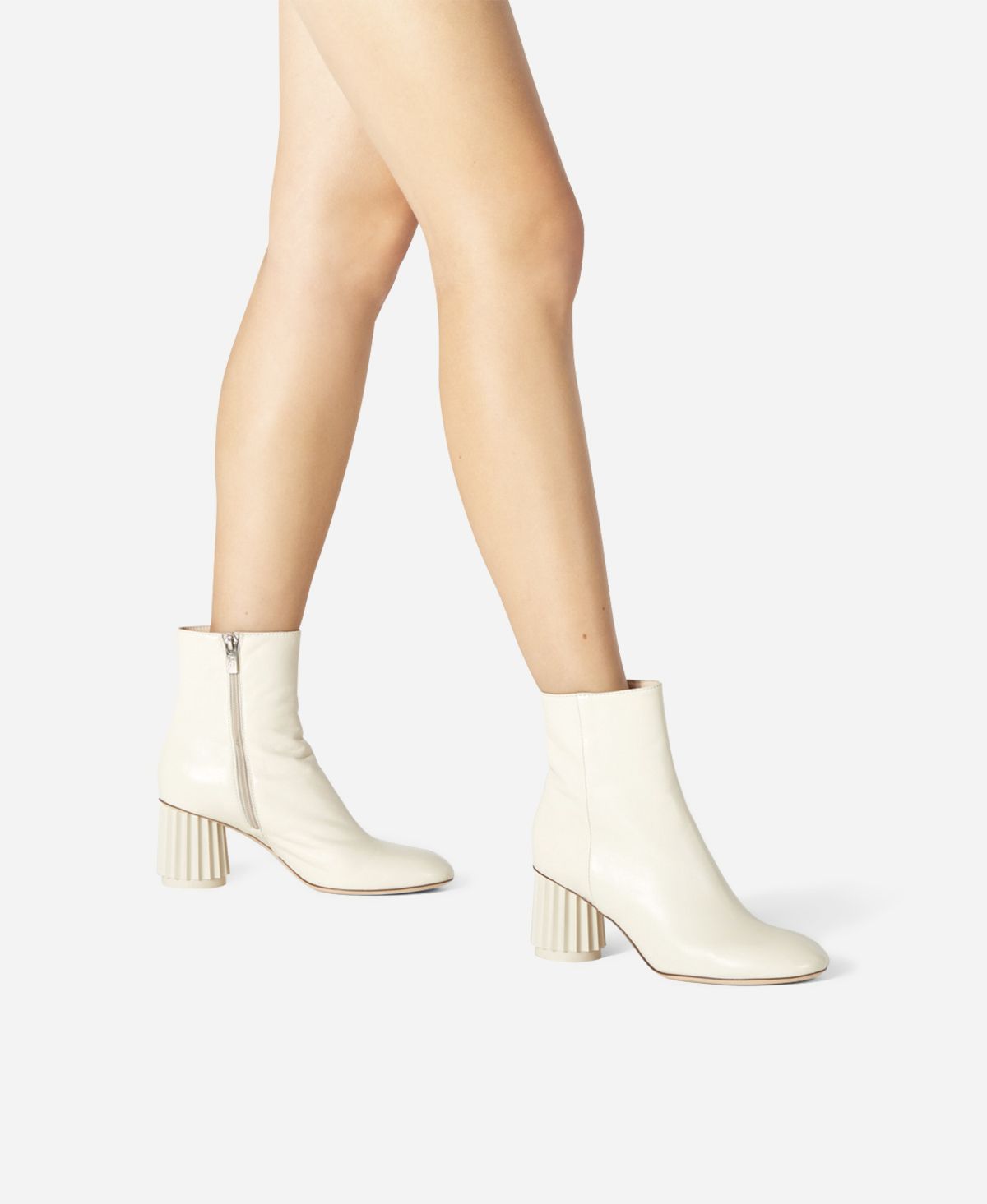 Agl Stivaletto con tacco design Crema Dorica M Bootie Affare Del Giorno