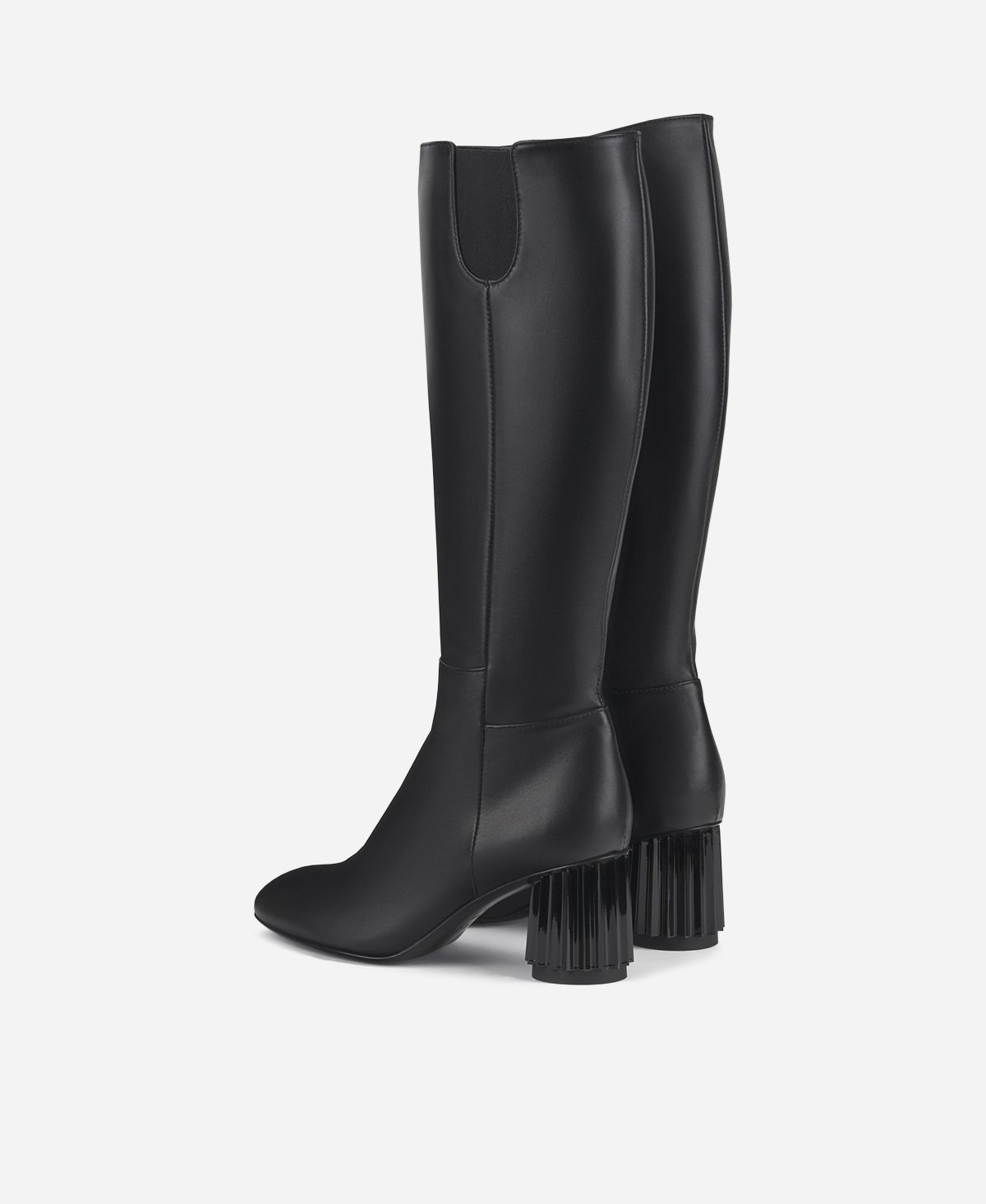 Agl Stivale con tacco Nero Dorica M Boot Sottocosto