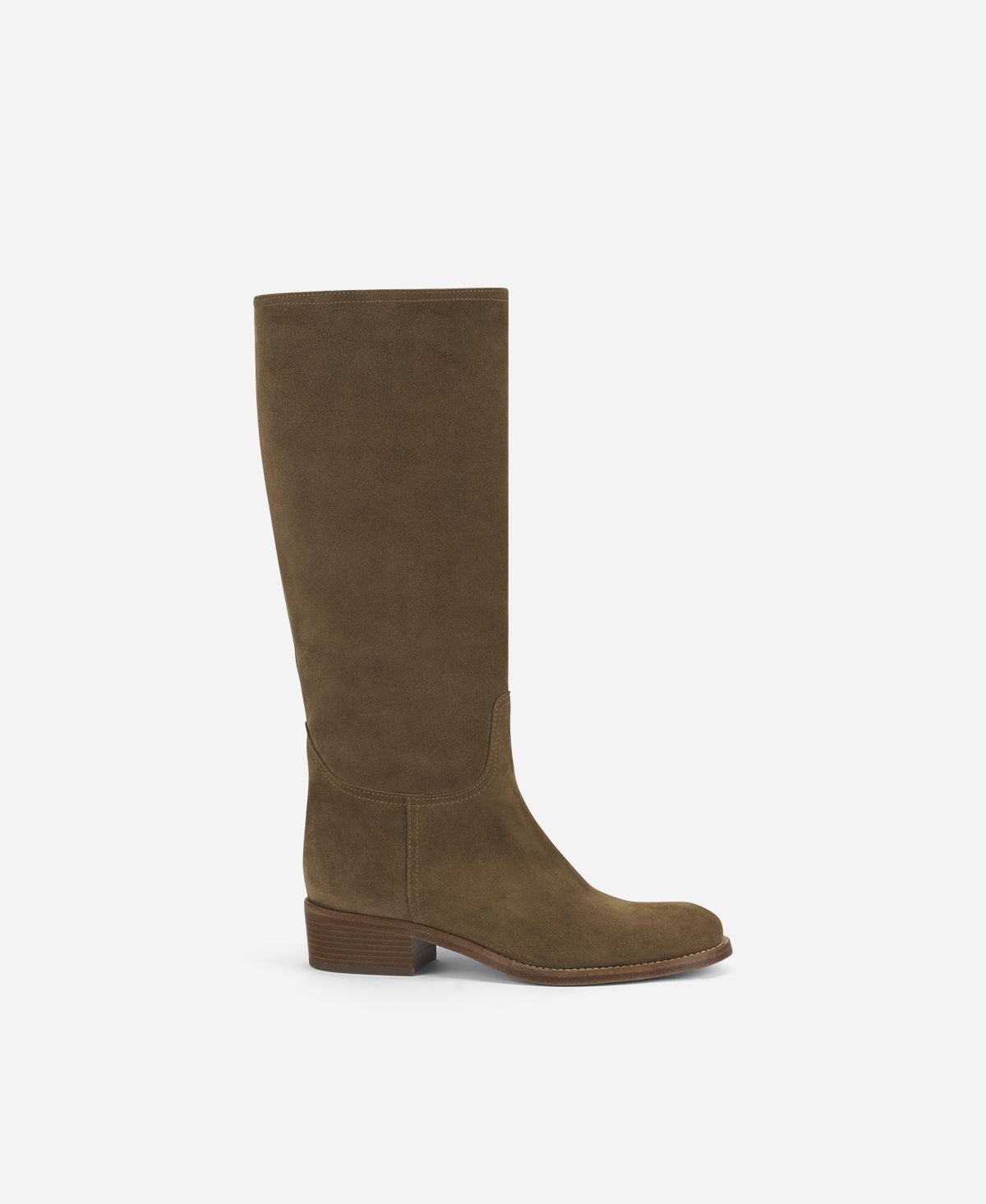Agl Stivale in velour waterproof Camel Georgia Presa