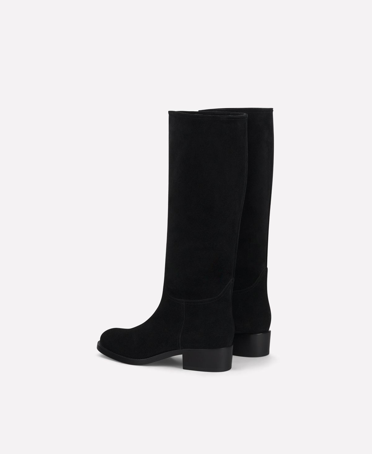Agl Stivale in velour waterproof Nero Georgia Sconto