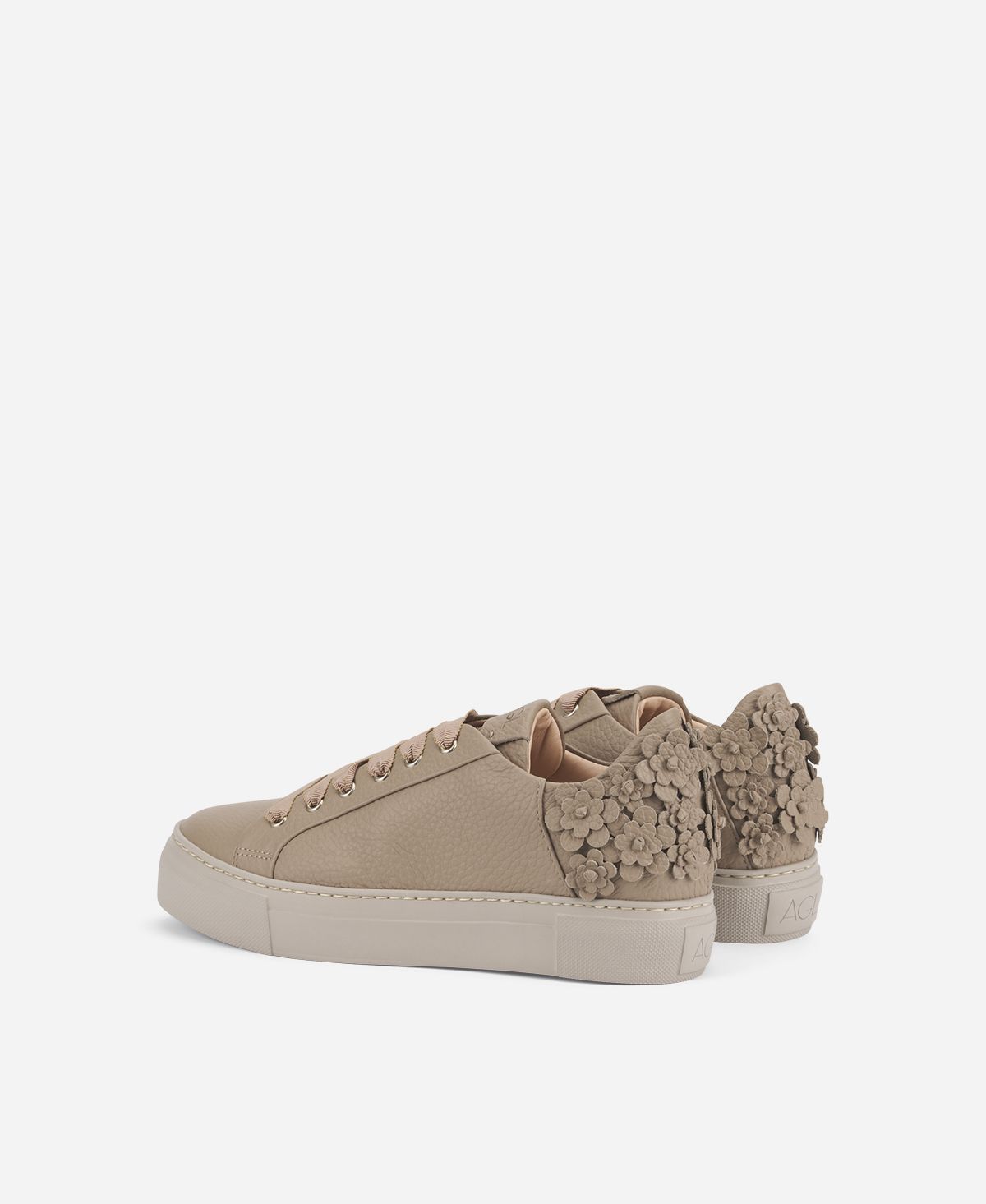 Agl Sneaker con fiori Tortora Eugenia Affare Del Giorno
