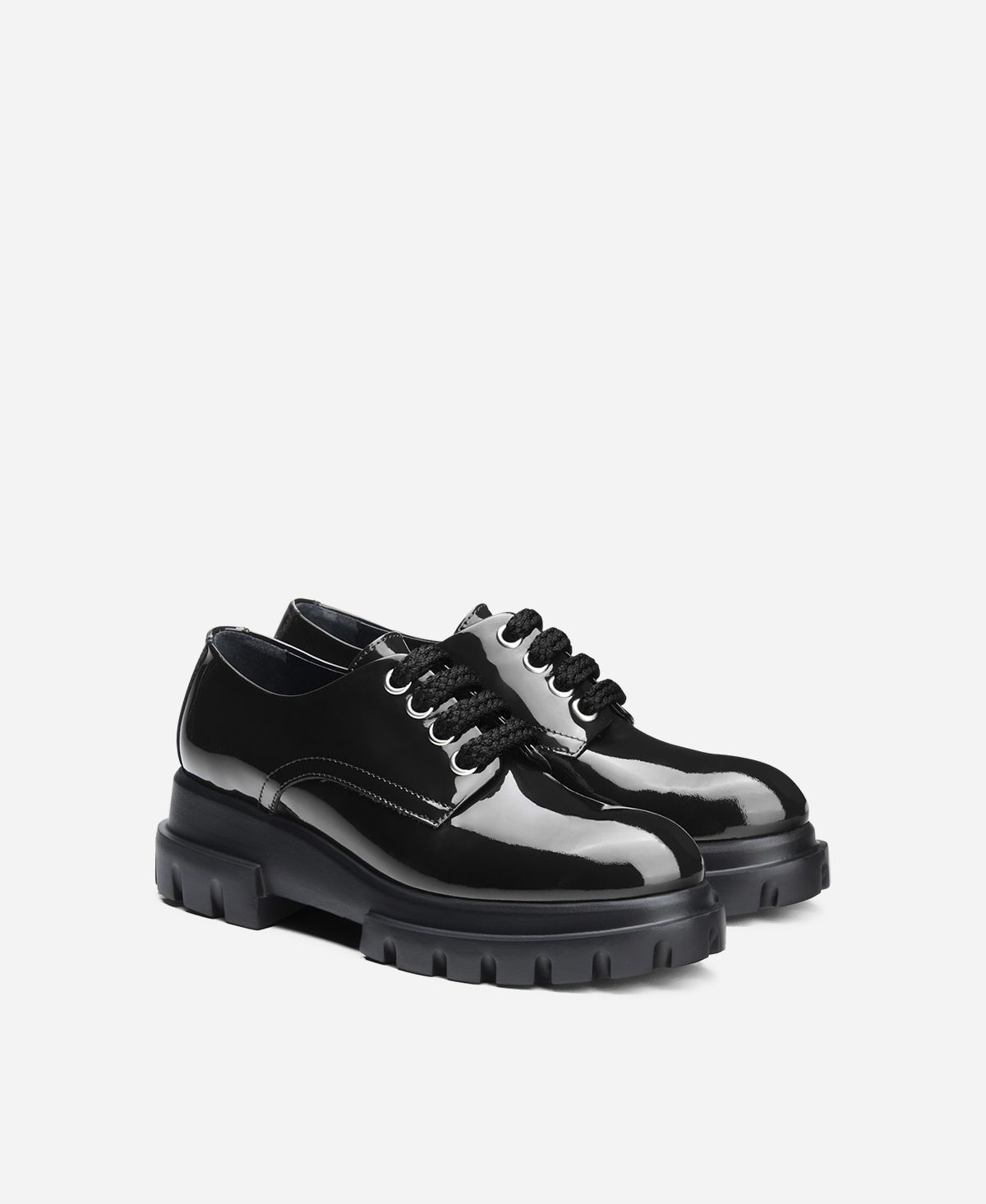Agl Stringata in pelle Nero MAXINE LACE UP Offerta