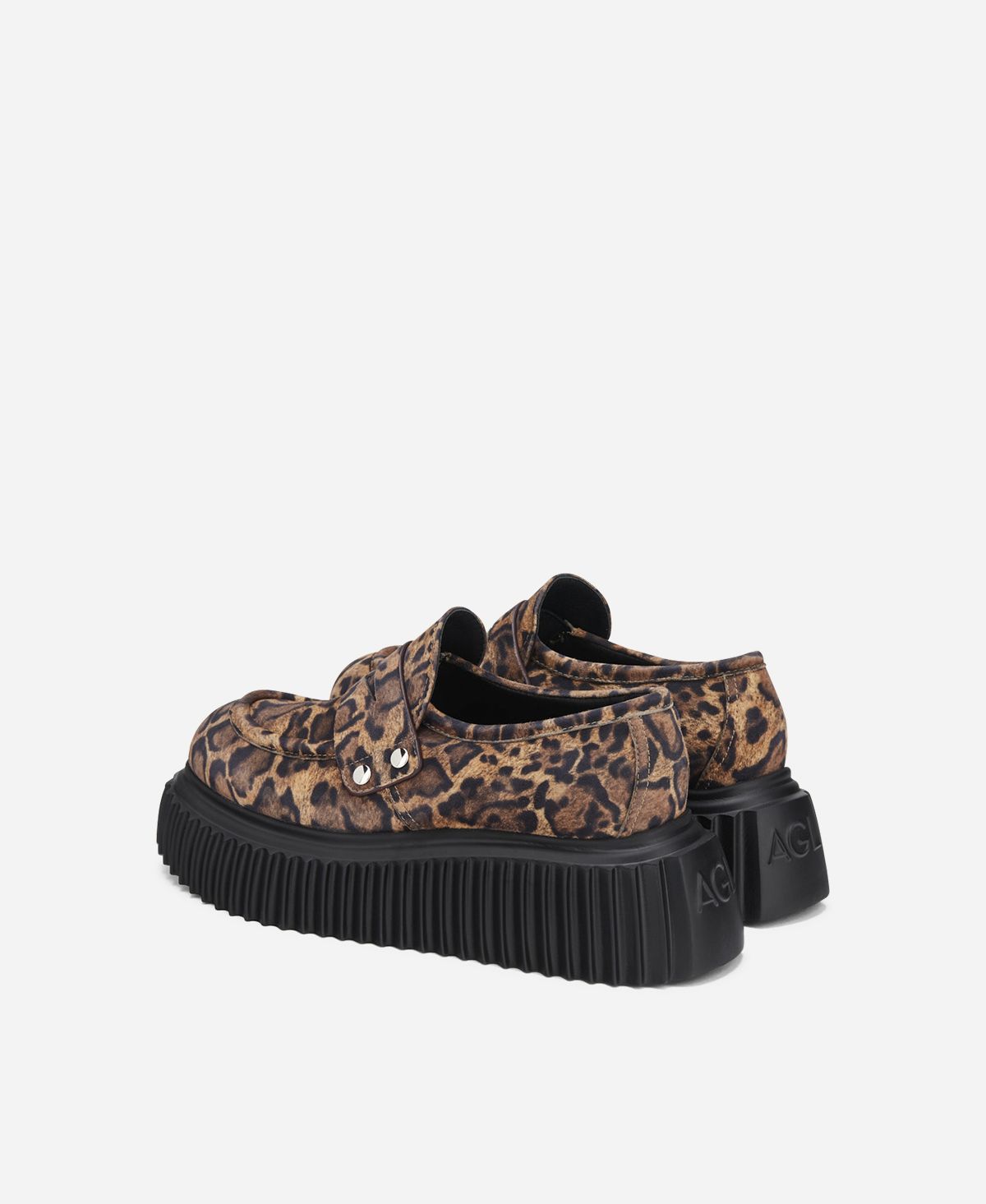 Agl Mocassino chunky Stampa leopard DANY Online