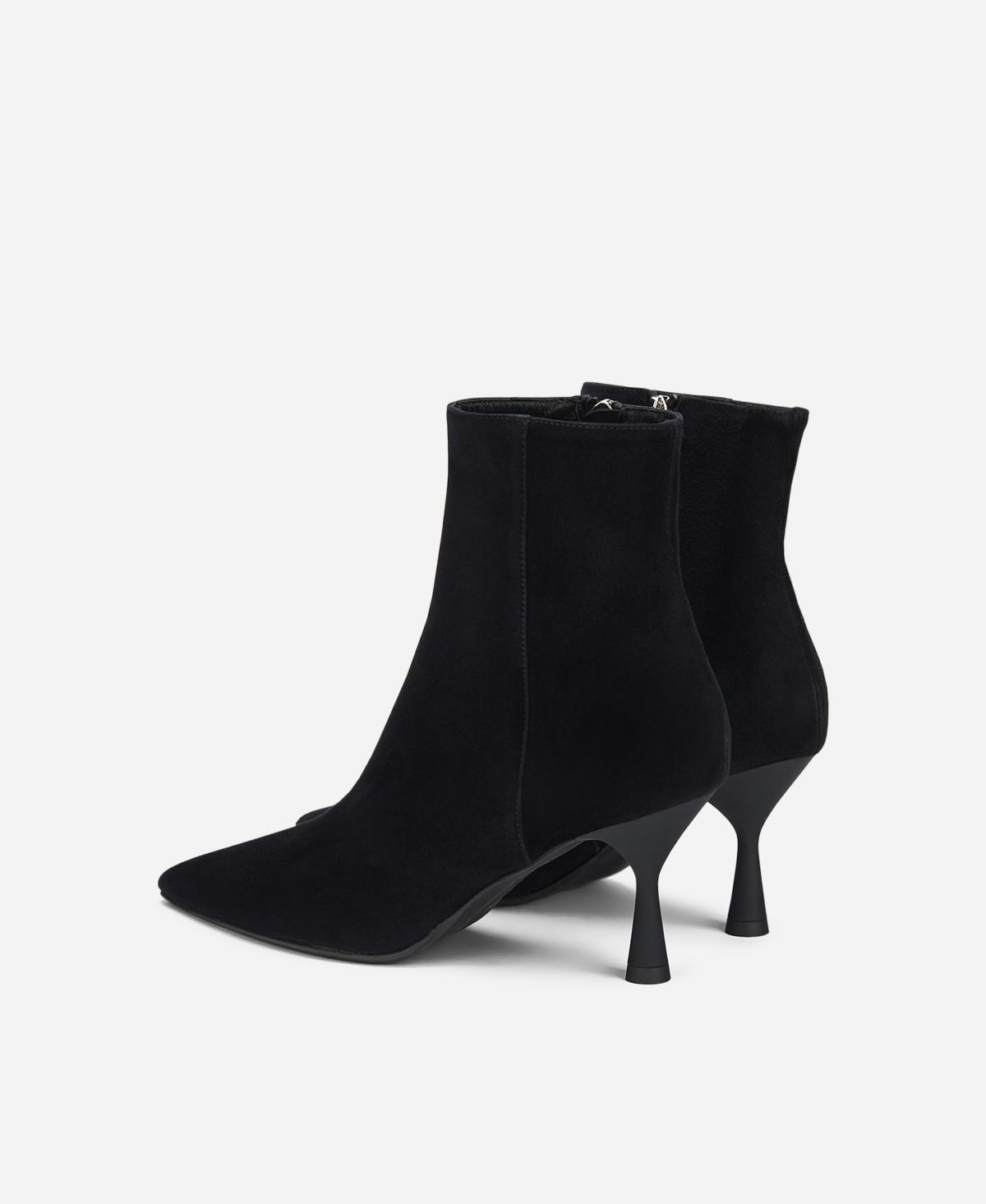 Agl Stivaletto in velour Nero IDE BOOTIE Soddisfazione Garantita