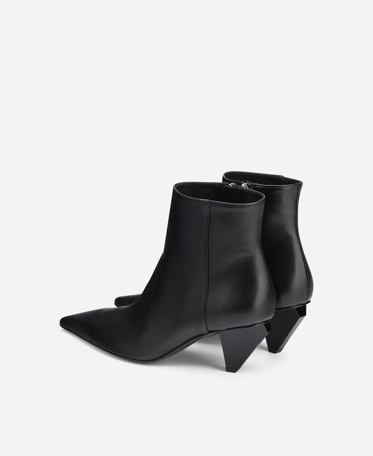Agl Stivaletto in pelle Nero KNIFE BOOTIE Moda