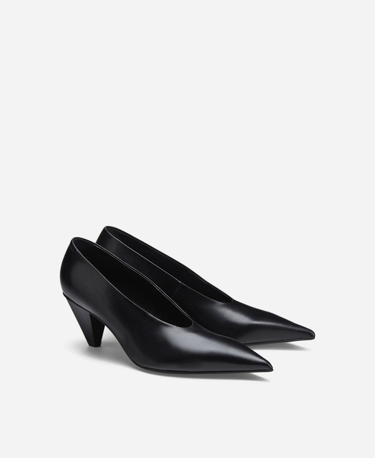 Agl Décolleté in pelle Nero KNIFE PUMP 2025