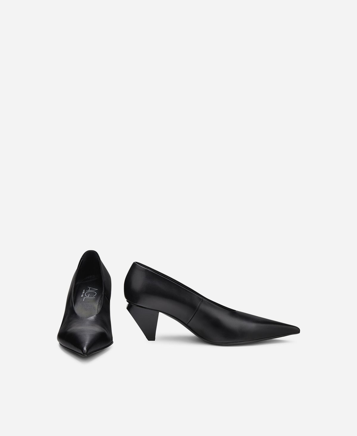 Agl Décolleté in pelle Nero KNIFE PUMP 2025