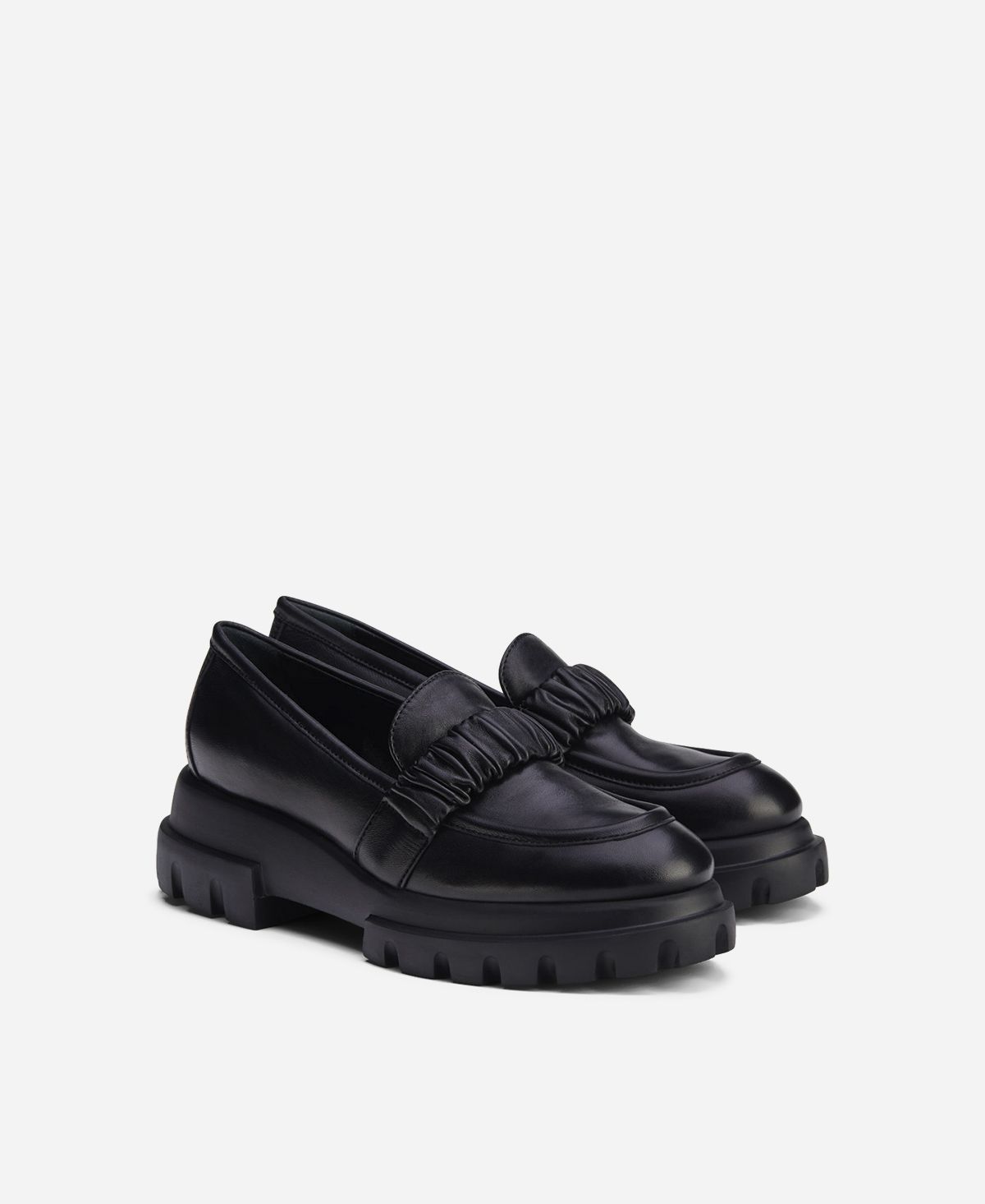 Agl Mocassino con rouche Nero CELESTE Negozi Online