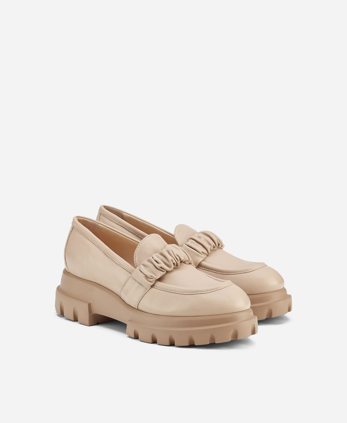 Agl Mocassino con rouche Beige CELESTE Acquista Ora