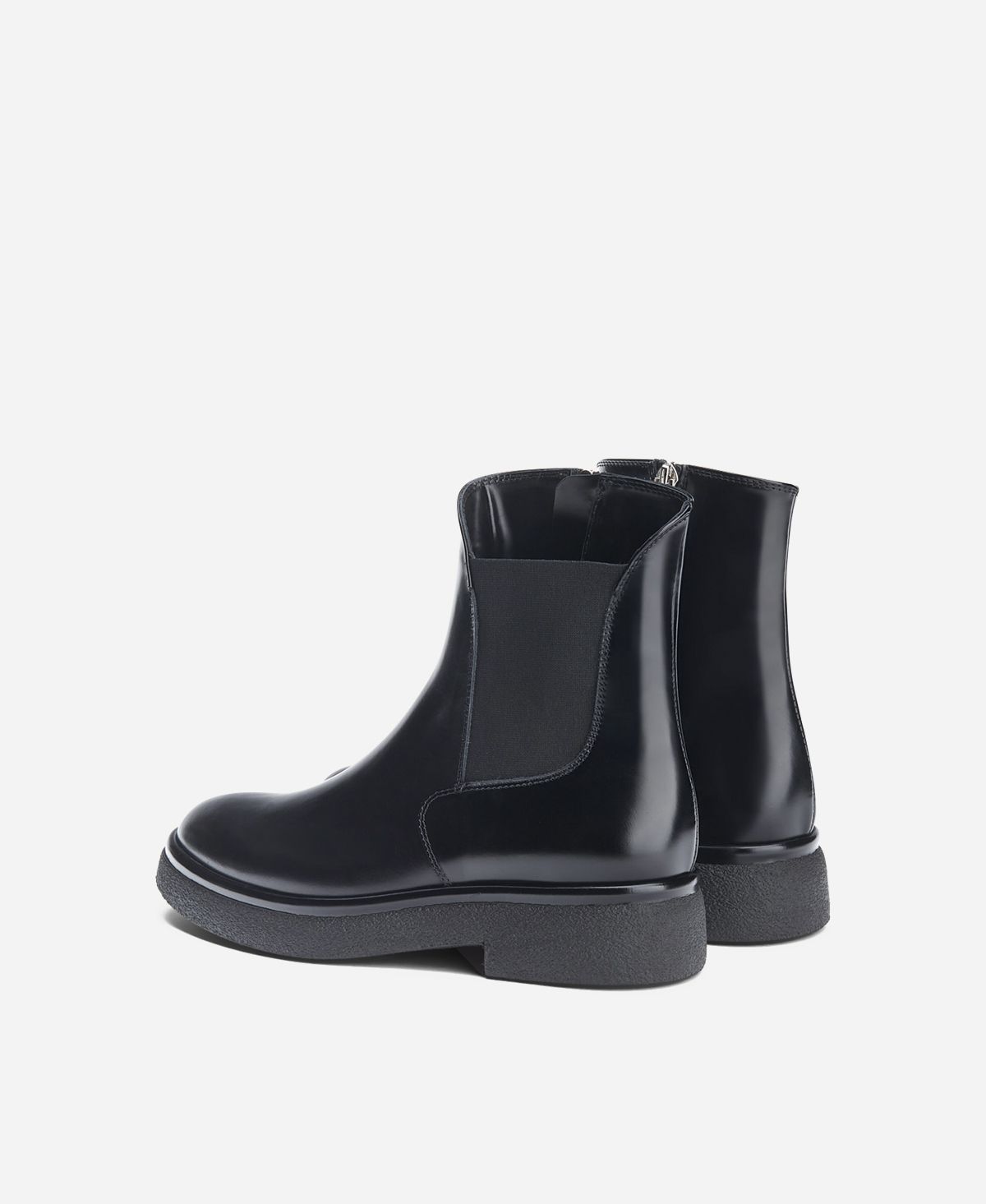 Agl Stivaletto con zip ed elastico Nero ALISON R BEAT Promozione Limitata