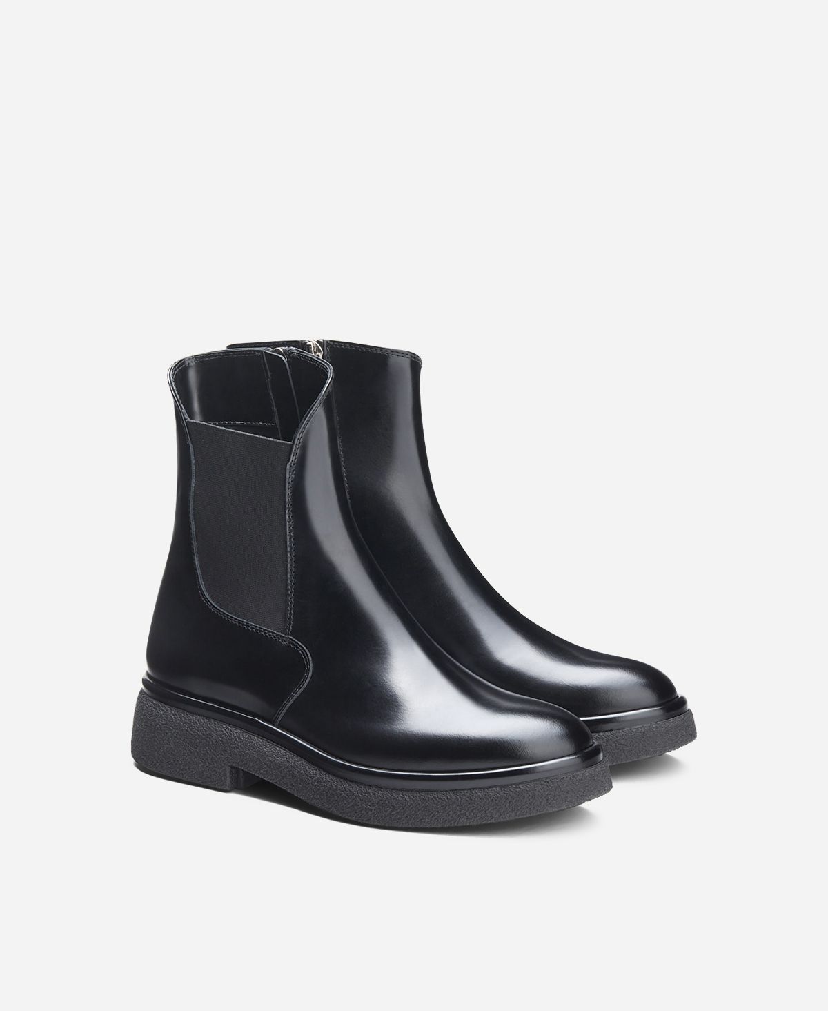 Agl Stivaletto con zip ed elastico Nero ALISON R BEAT Promozione Limitata