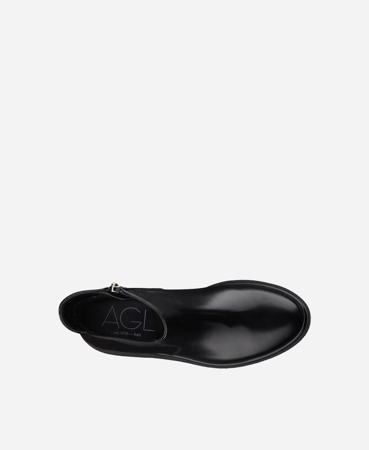 Agl Stivaletto con zip ed elastico Nero ALISON R BEAT Promozione Limitata