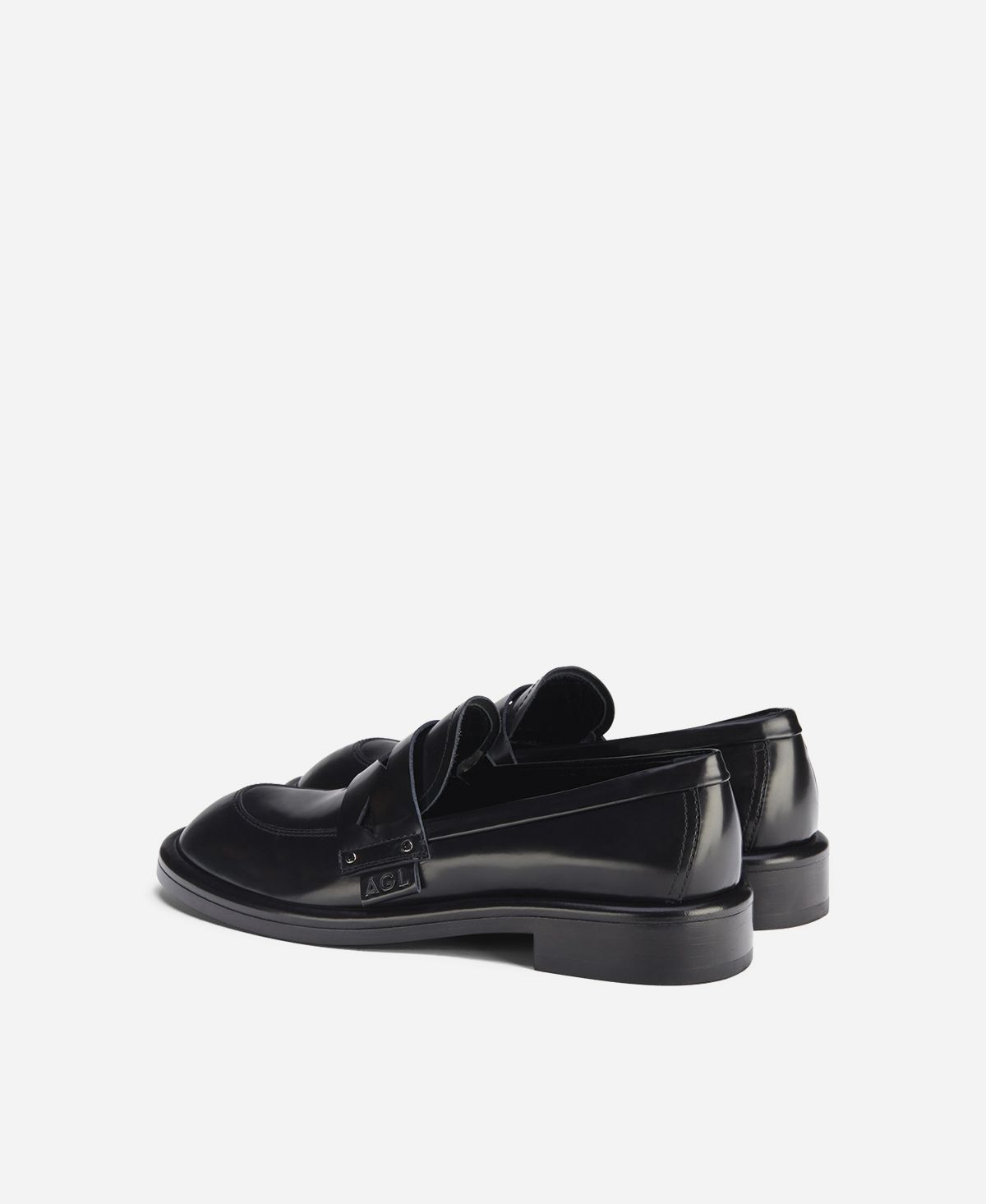 Agl Mocassino in pelle Nero ALISON MOC Sottocosto