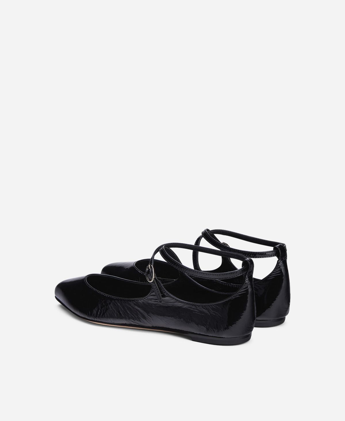 Agl Ballerina in pelle Nero Softy Ballet Offerta