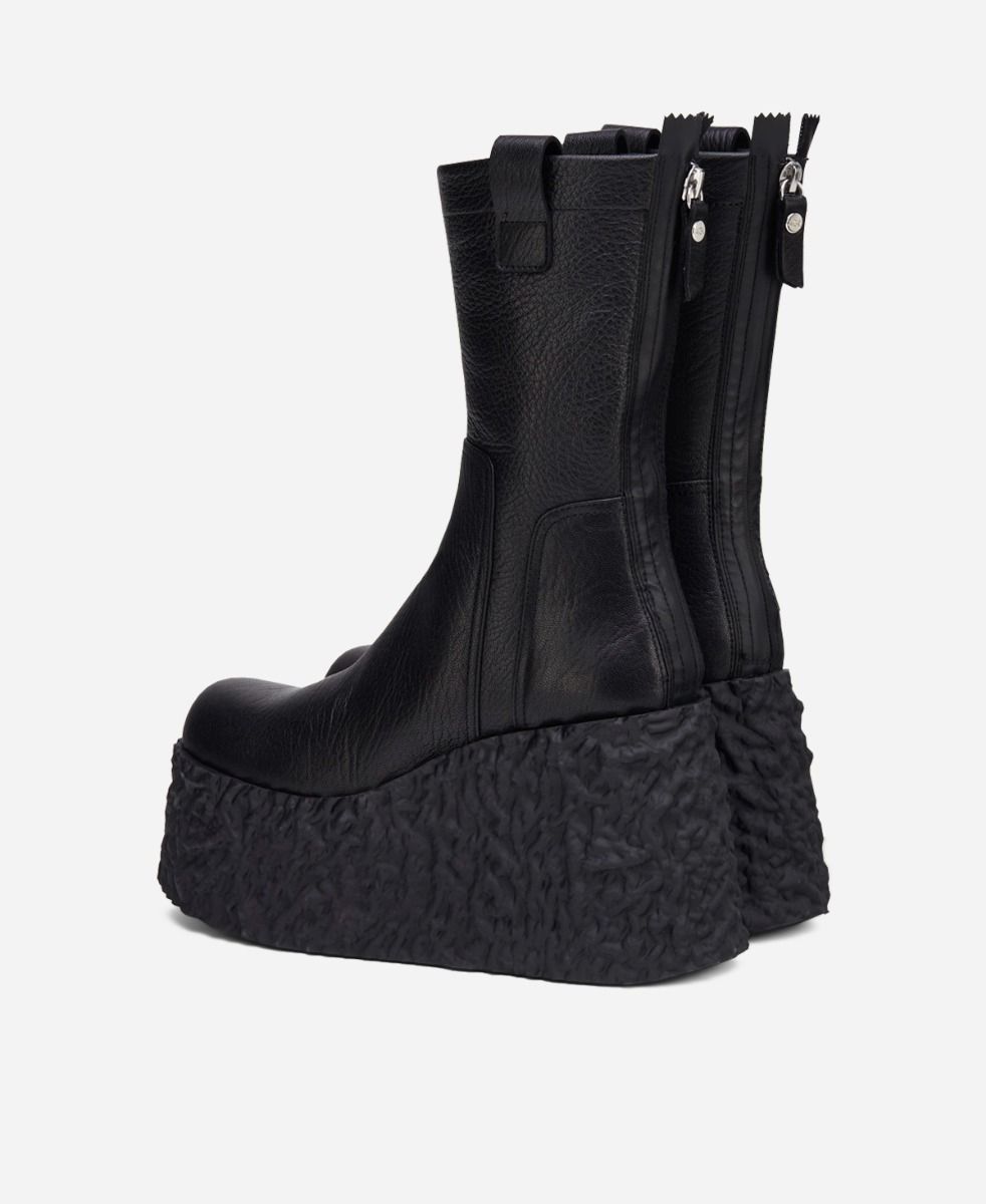 Agl Stivaletto in pelle Nero LAVA BOOTIE In Vendita