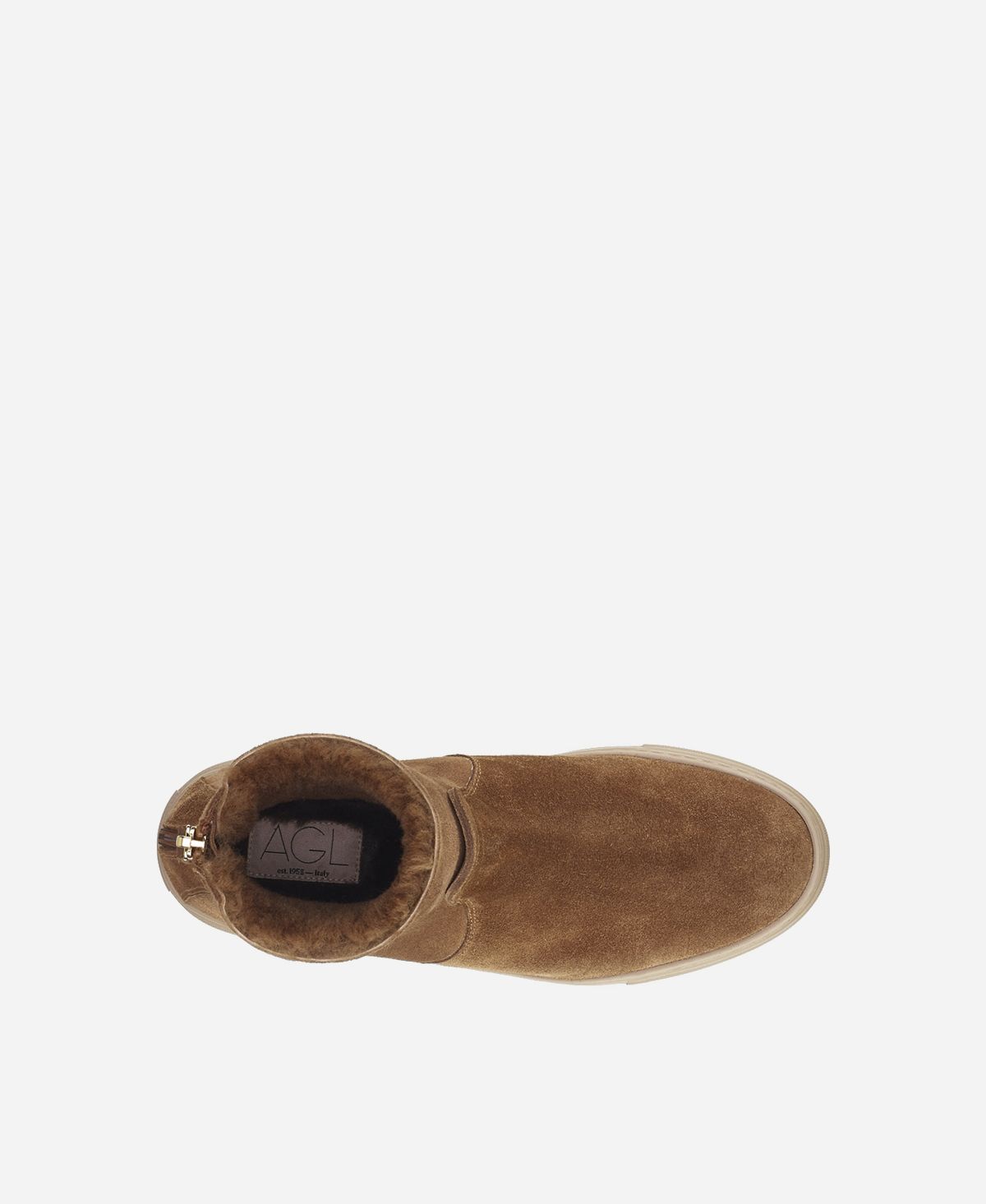 Agl Sneaker con shearling Cuoio MEGHAN WARM I Più Venduti