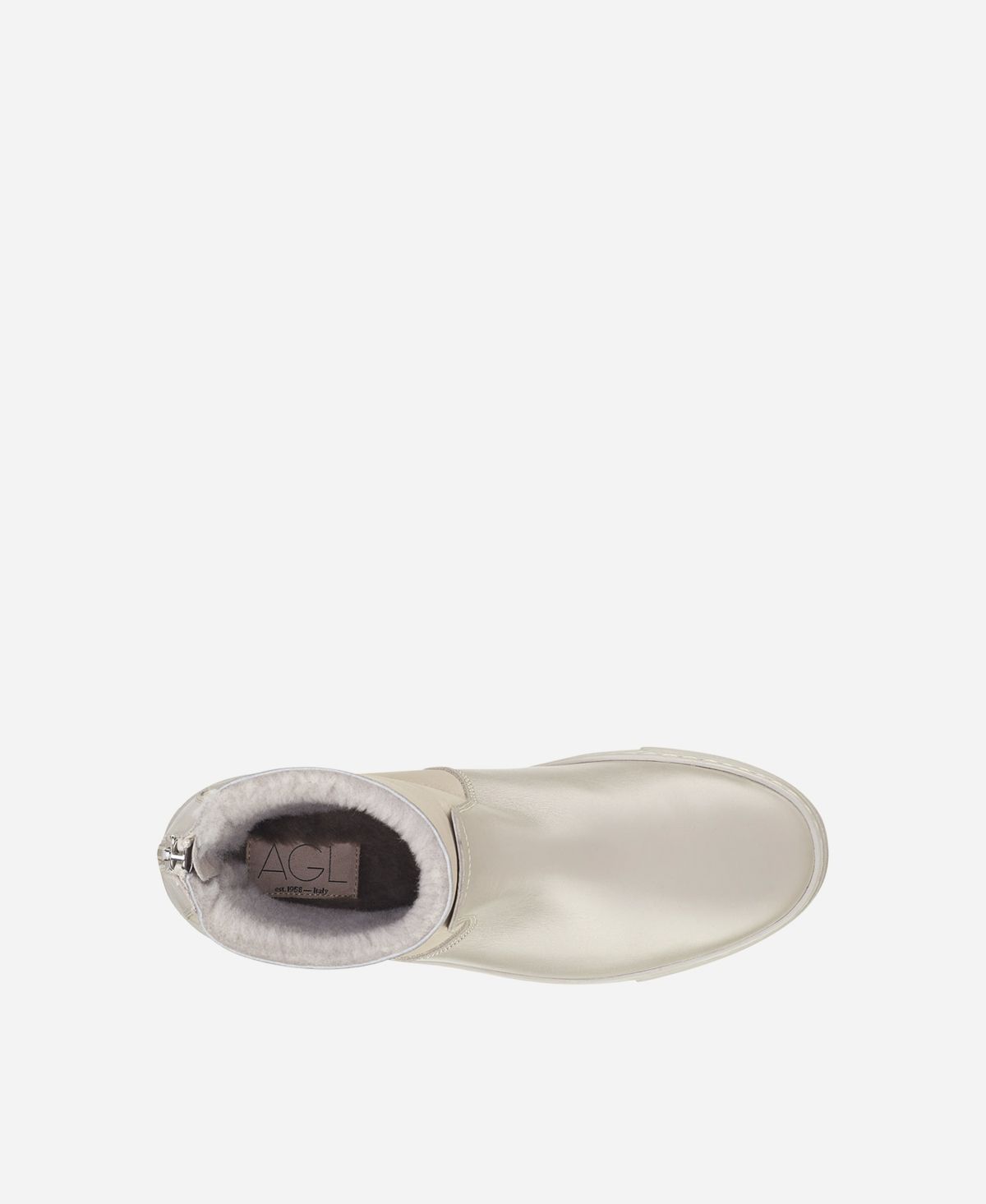 Agl Sneaker con shearling Crema MEGHAN WARM Vendite Flash