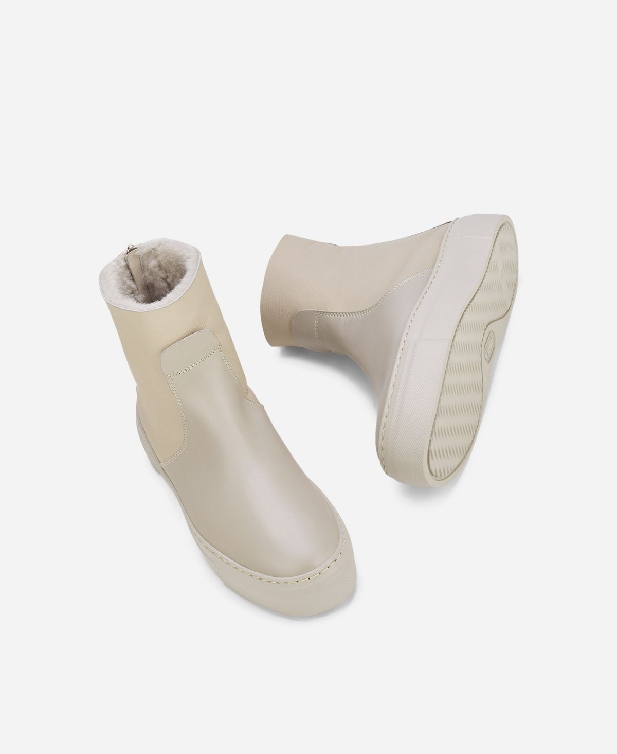 Agl Sneaker con shearling Crema MEGHAN WARM Vendite Flash
