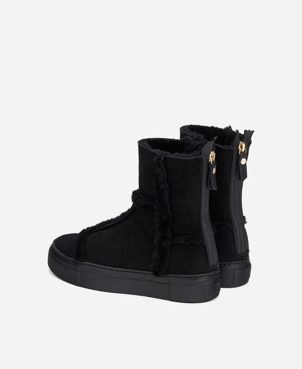 Agl Sneaker in montone Nero ROSY Nuova