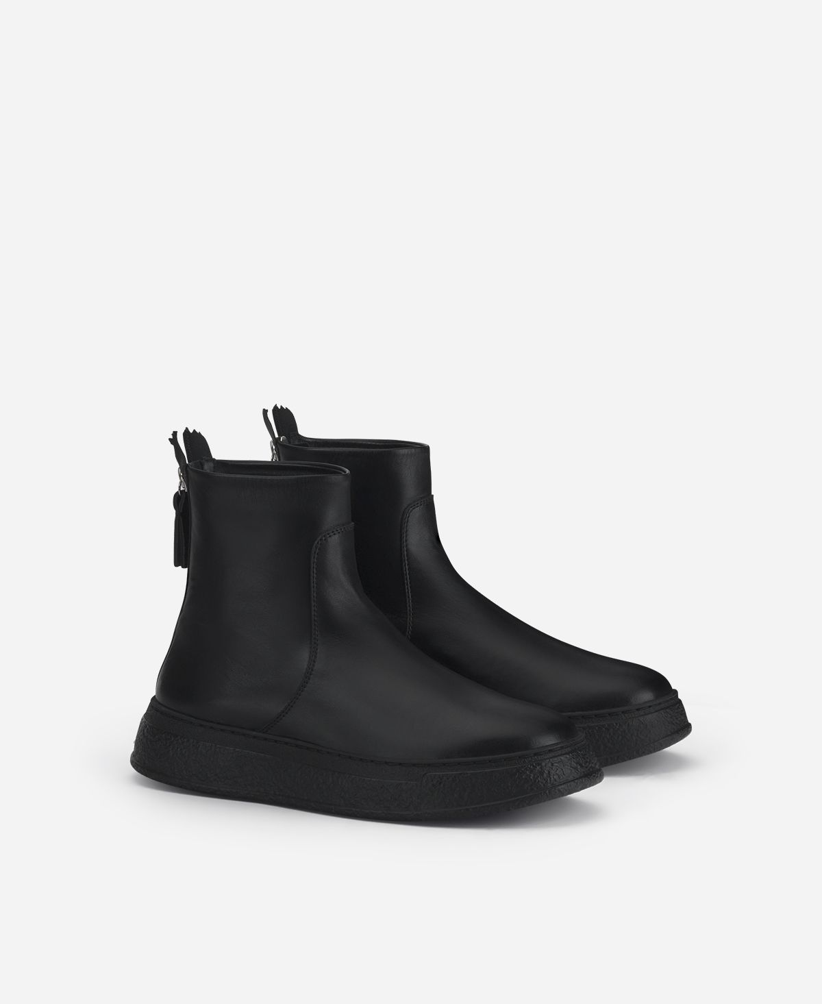 Agl Stivaletto in pelle Nero Giuly 2025
