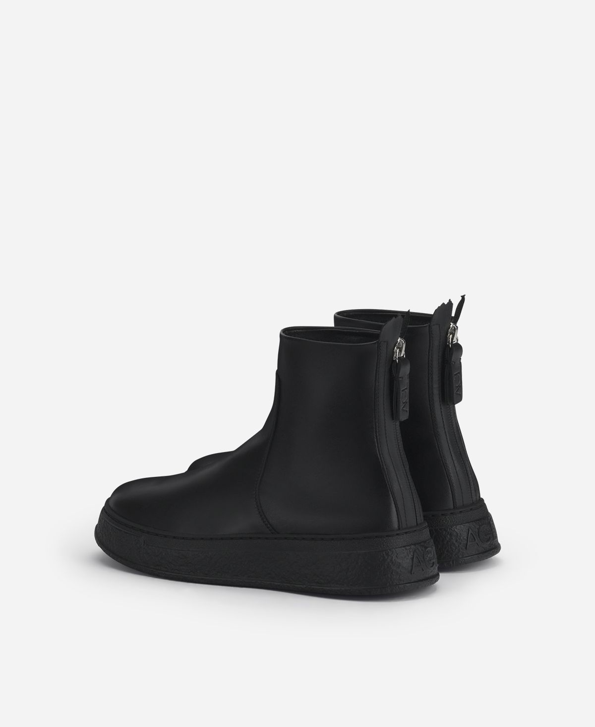 Agl Stivaletto in pelle Nero Giuly 2025