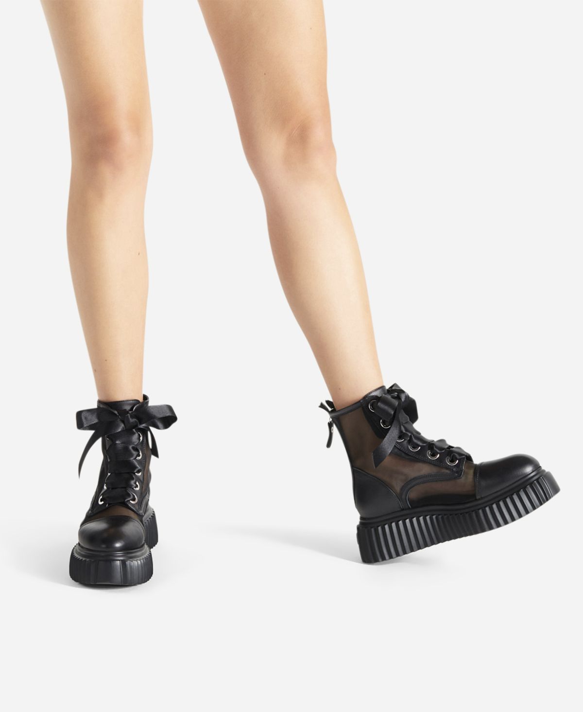 Agl Stivaletto con rete Nero Iggy Ghost Nuovo