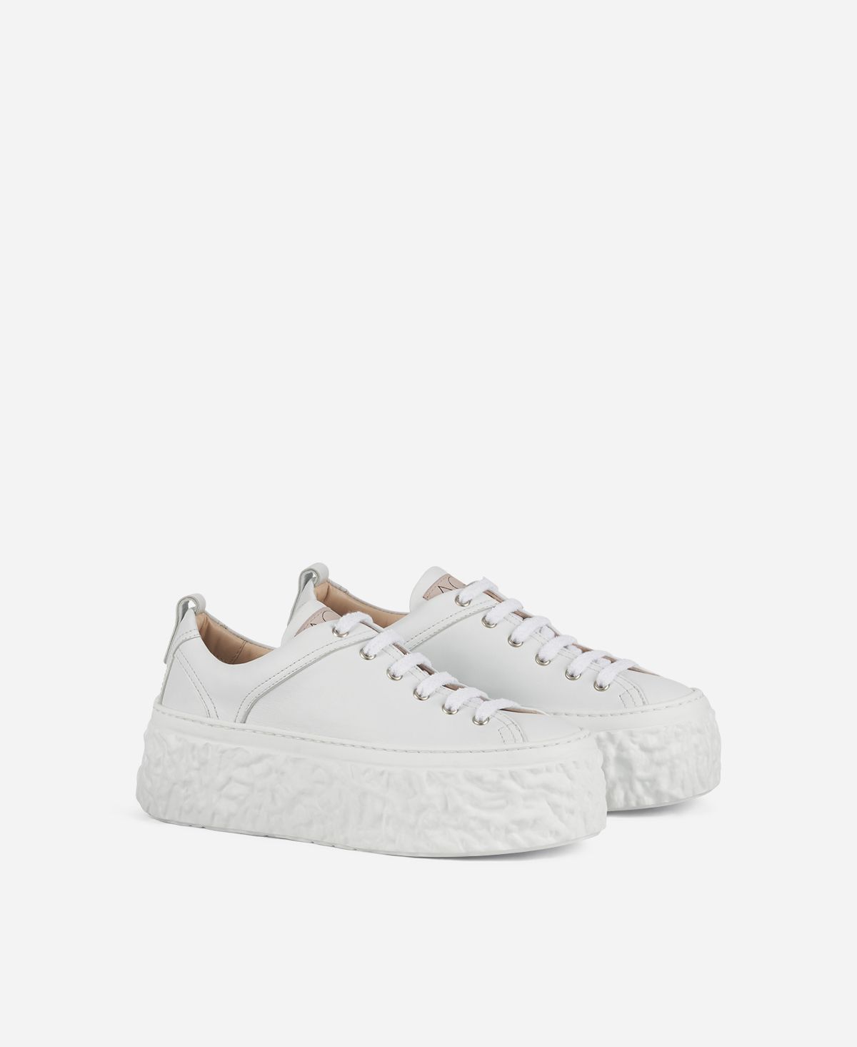 Agl Sneaker con platform Bianco Magma Promozione