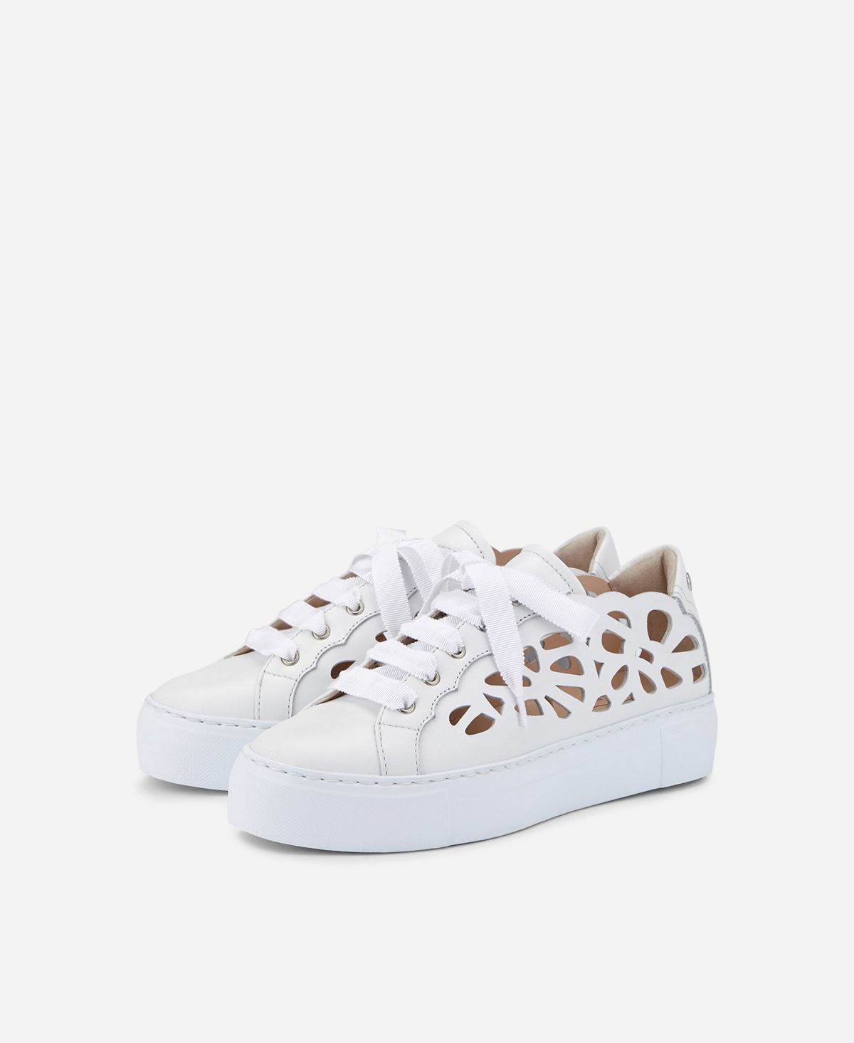 Agl Sneaker cut-out Bianco Mandi Spedizione Gratuita