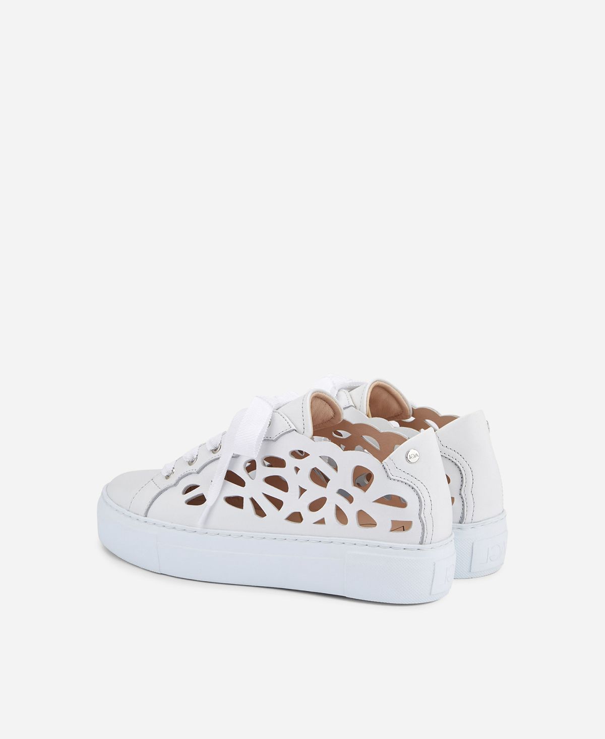 Agl Sneaker cut-out Bianco Mandi Spedizione Gratuita