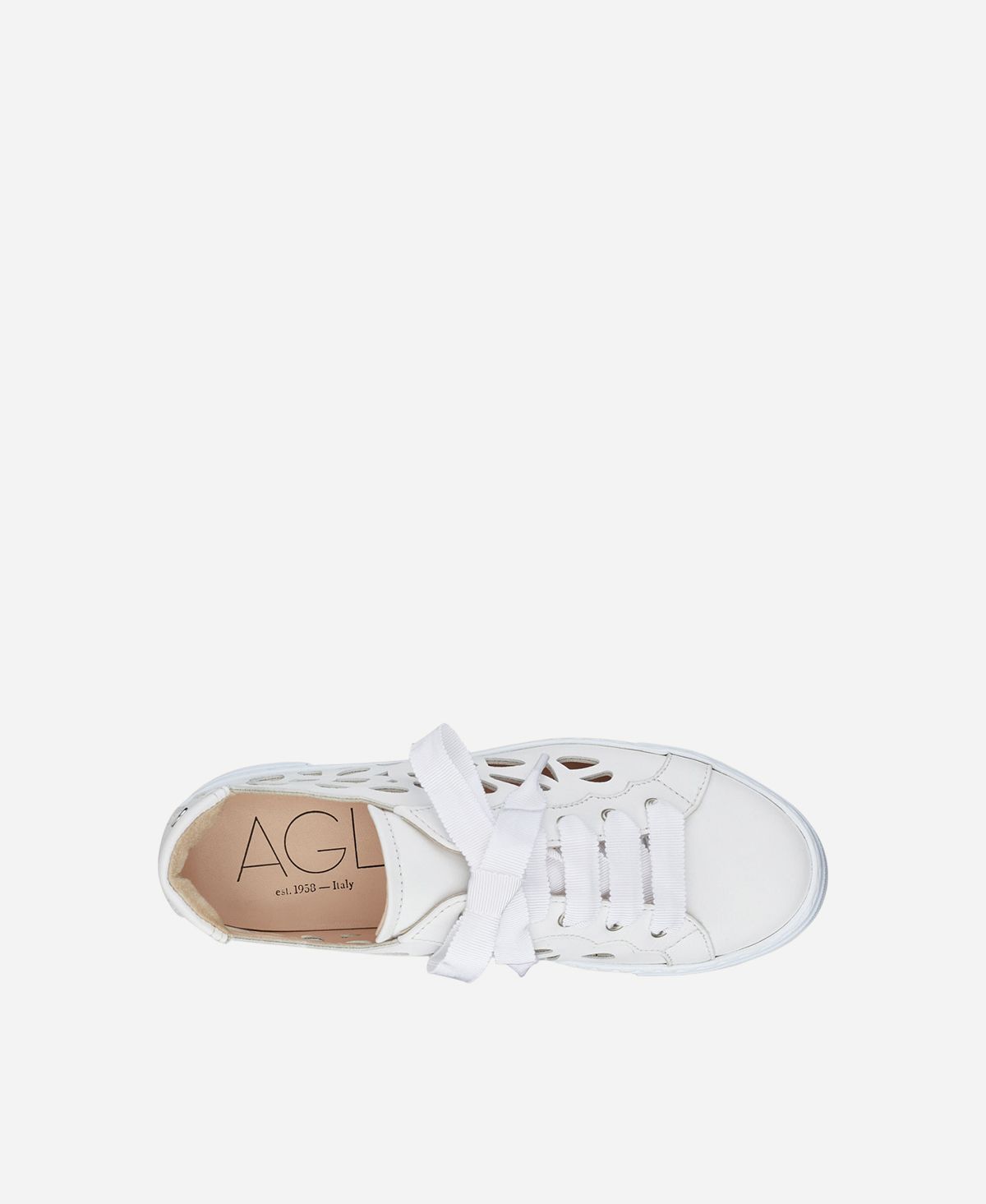 Agl Sneaker cut-out Bianco Mandi Spedizione Gratuita