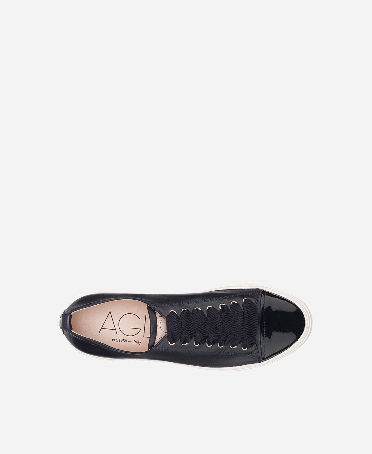Agl Sneaker con puntina Blu Mollie Qualità Garantita