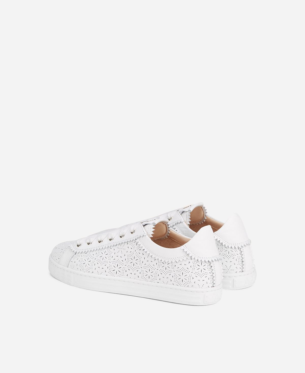 Agl Sneaker perforata Bianco Sade Spring Nuovi prodotti