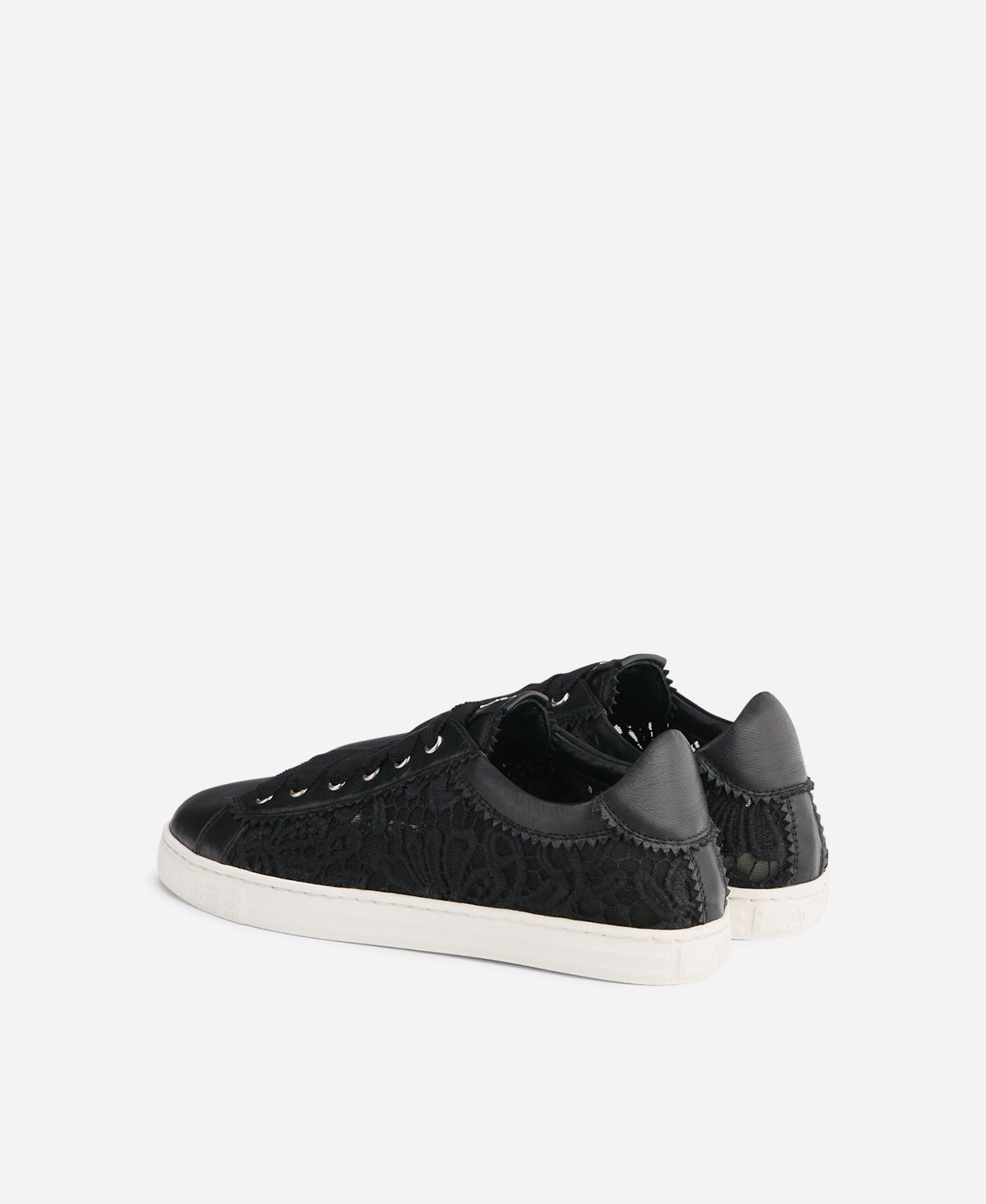 Agl Sneaker in pizzo Nero Sade Fabric Shopping Online