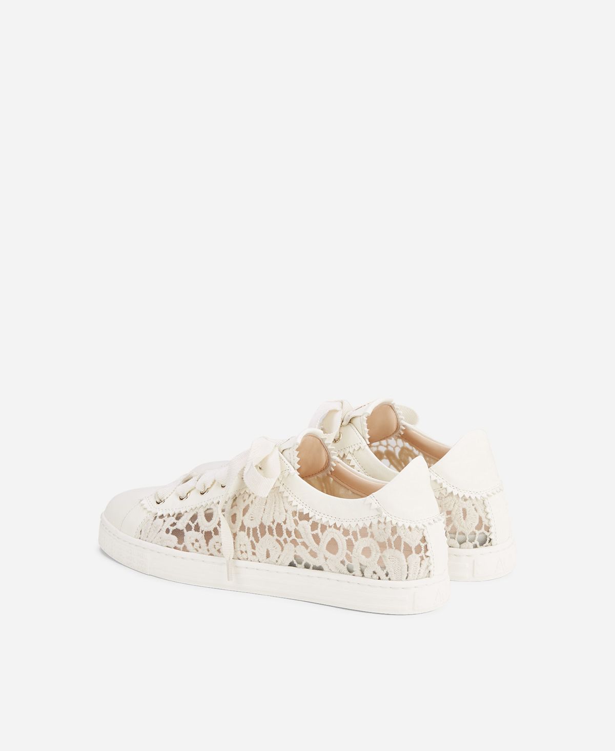 Agl Sneaker in pizzo Bianco Sade Fabric Affare Del Giorno