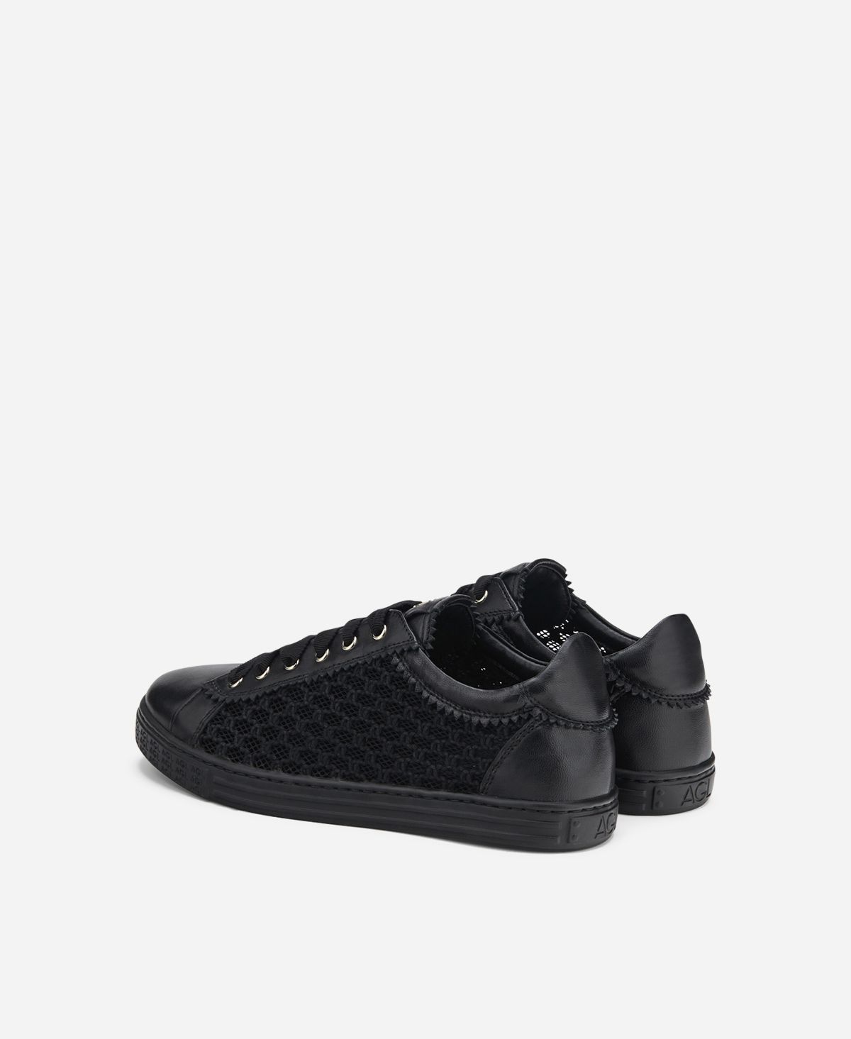 Agl Sneaker con trama Nero Sade Plots Presa
