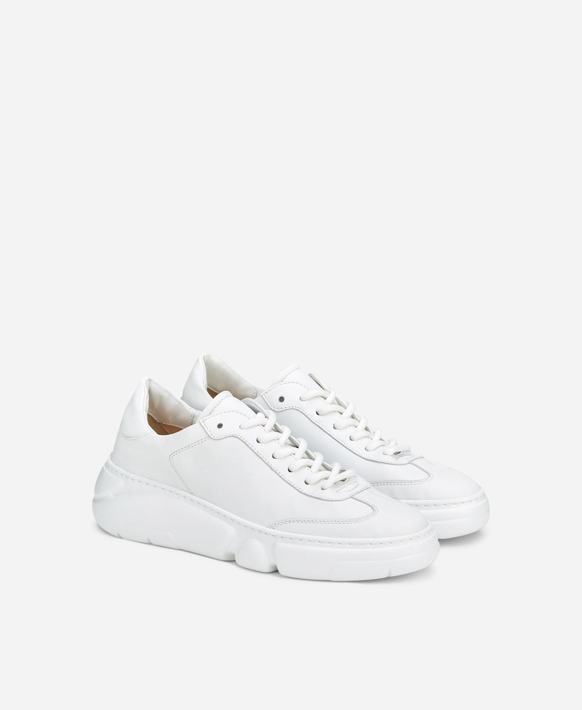 Agl Sneaker in pelle Bianco Emilie Pure Outlet