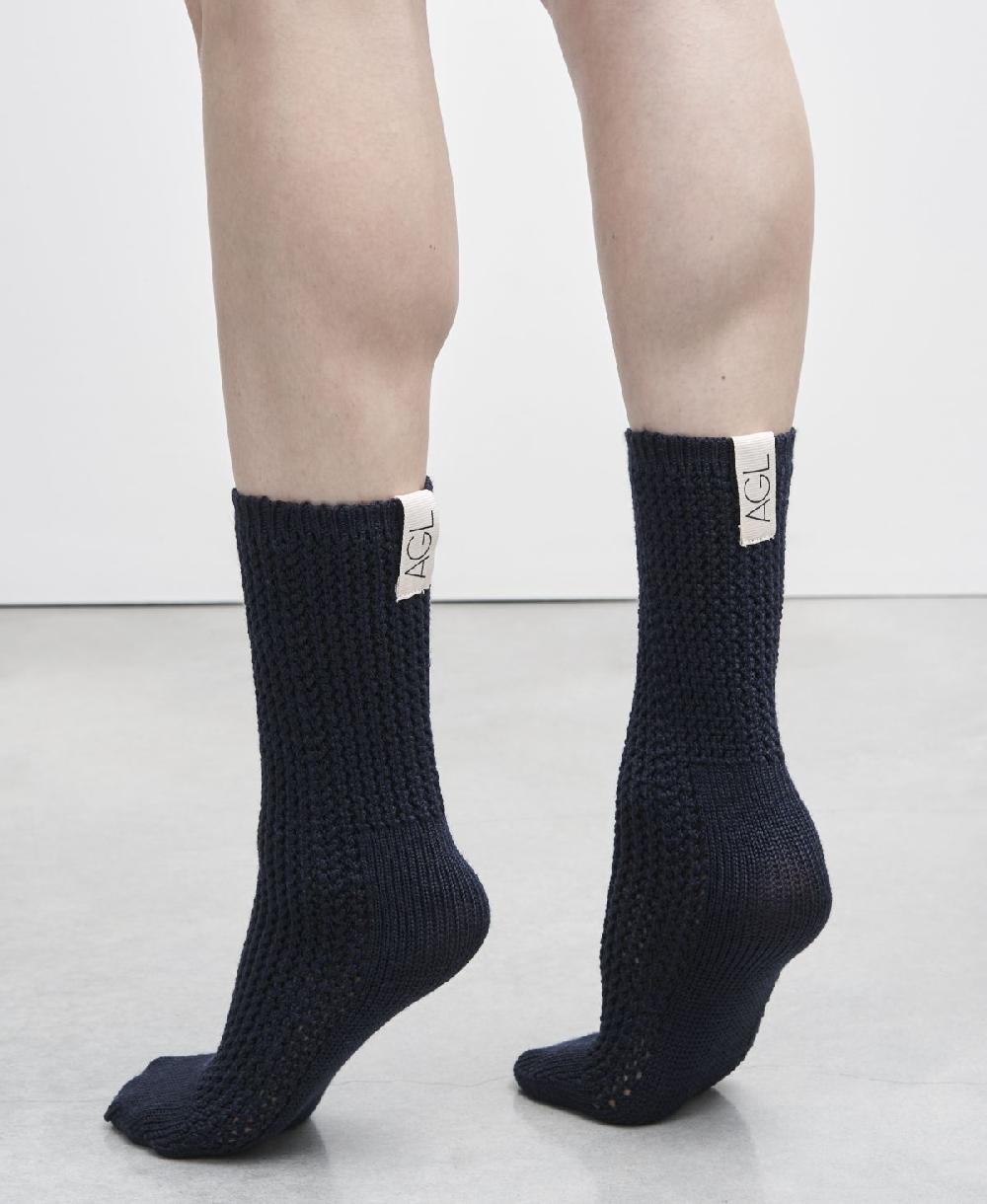 Agl Calze di lana Blu SOCK Pezzi Unici
