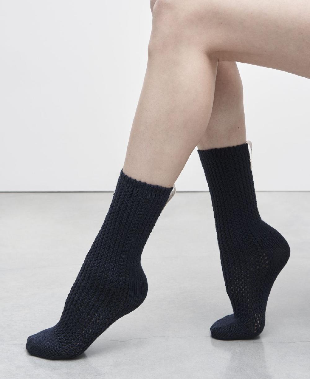 Agl Calze di lana Blu SOCK Pezzi Unici