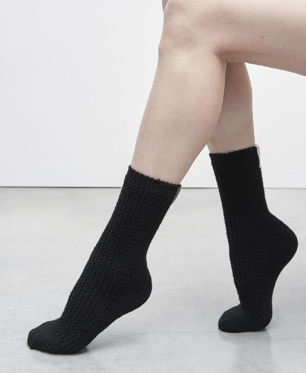 Agl Calze di lana Nero SOCK Negozi Online