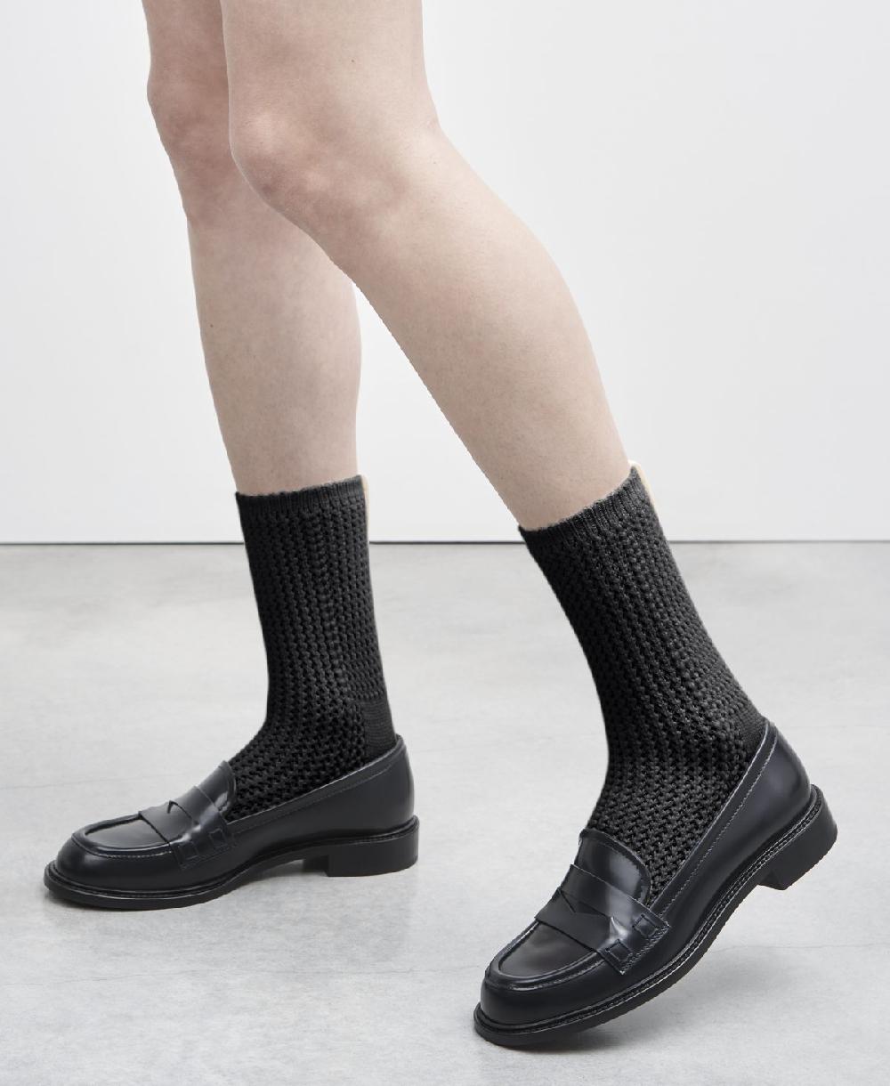 Agl Calze di lana Nero SOCK Negozi Online