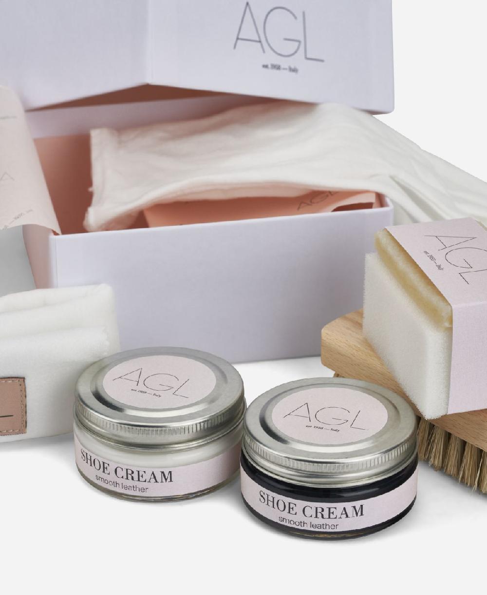 Agl Prodotti per la pulizia delle scarpe Bianco Box shoe care Prezzo Ridotto