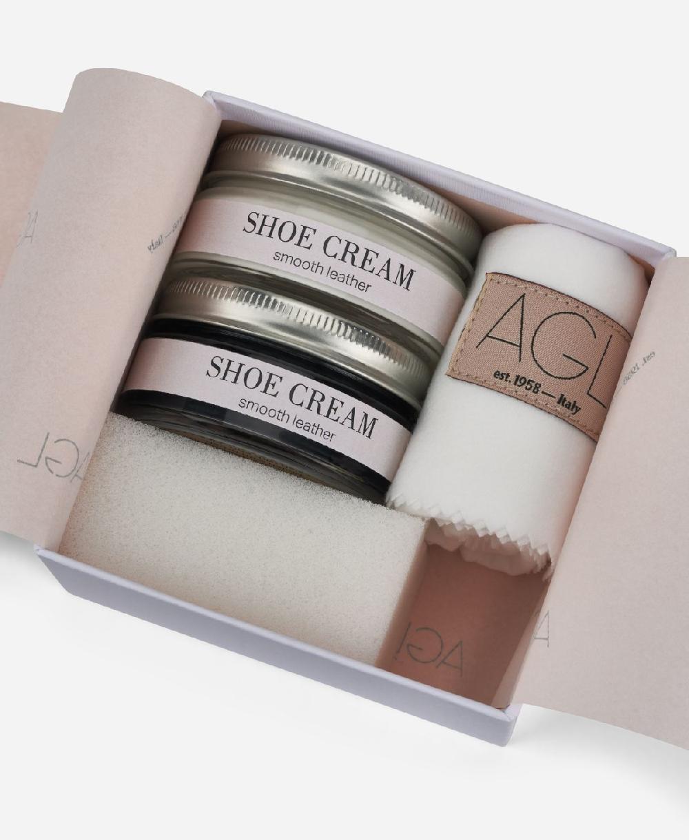 Agl prodotti per la cura della pelle Bianco Kit di pulizia per pelle Sottocosto