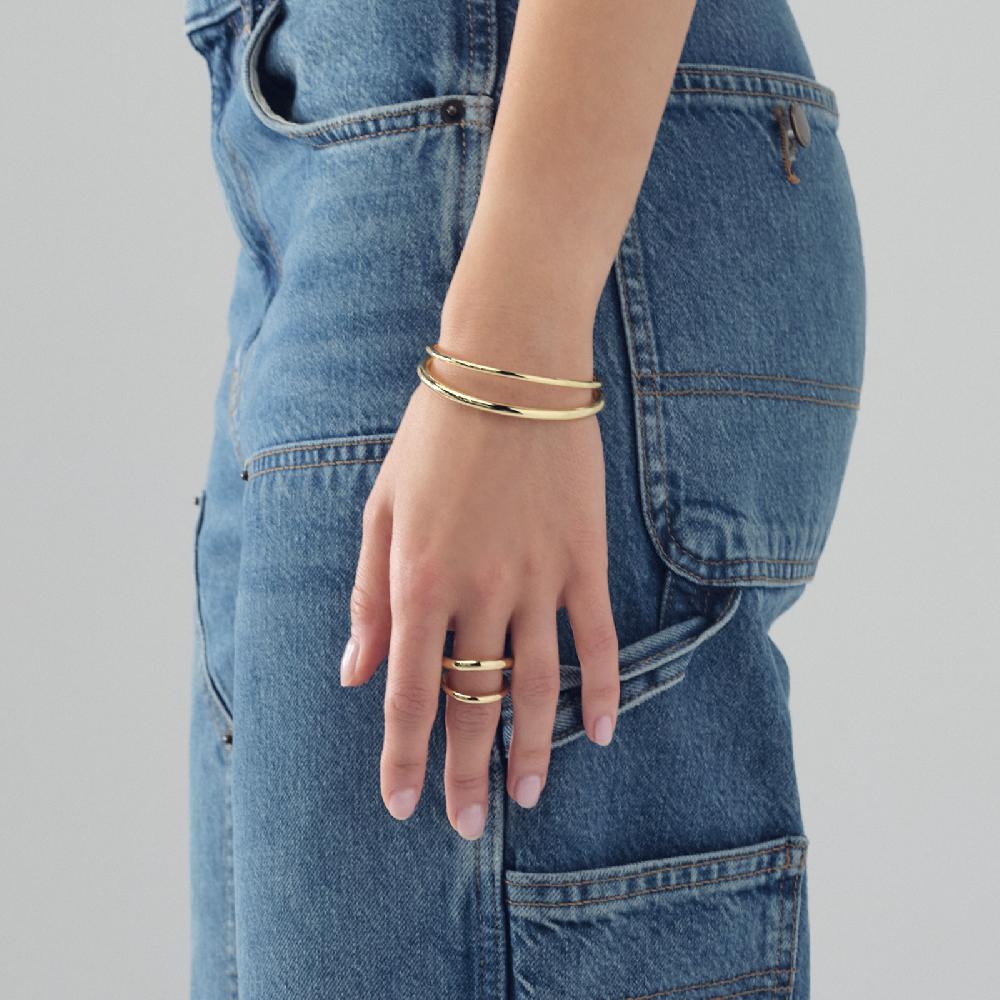 Unoaerre Bracciale in bronzo dorato | UNOAERRE Gioielli Qualità Garantita