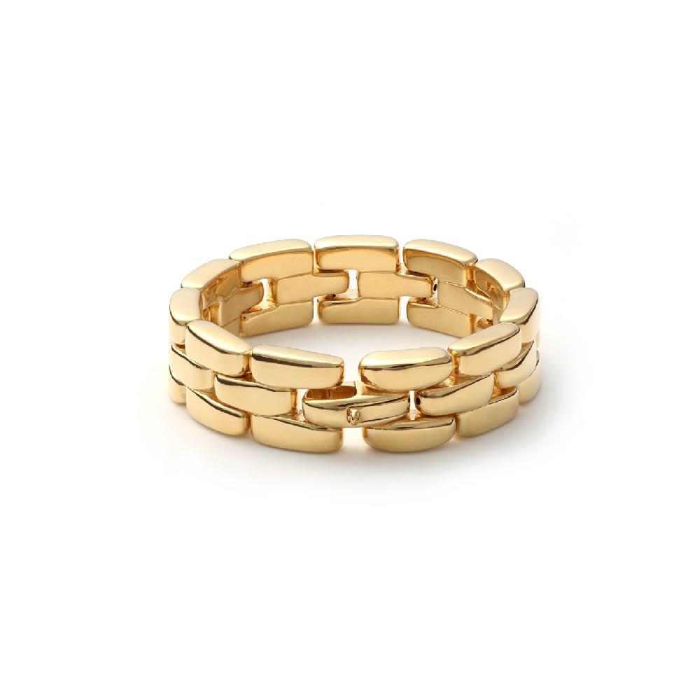 Unoaerre Bracciale Panthere in argento dorato | UNOAERRE Gioielli Economico