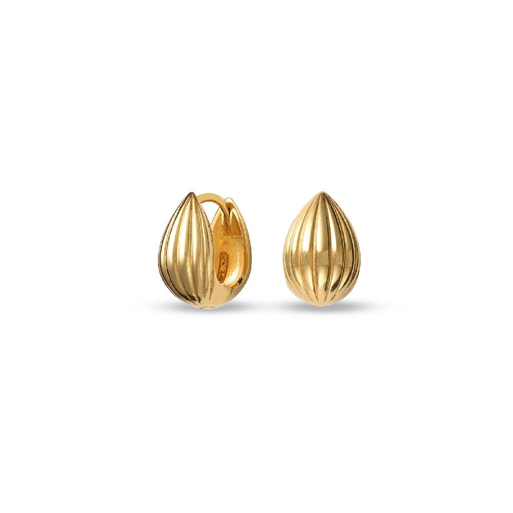 Unoaerre Orecchini in argento dorato mini | UNOAERRE Gioielli Outlet