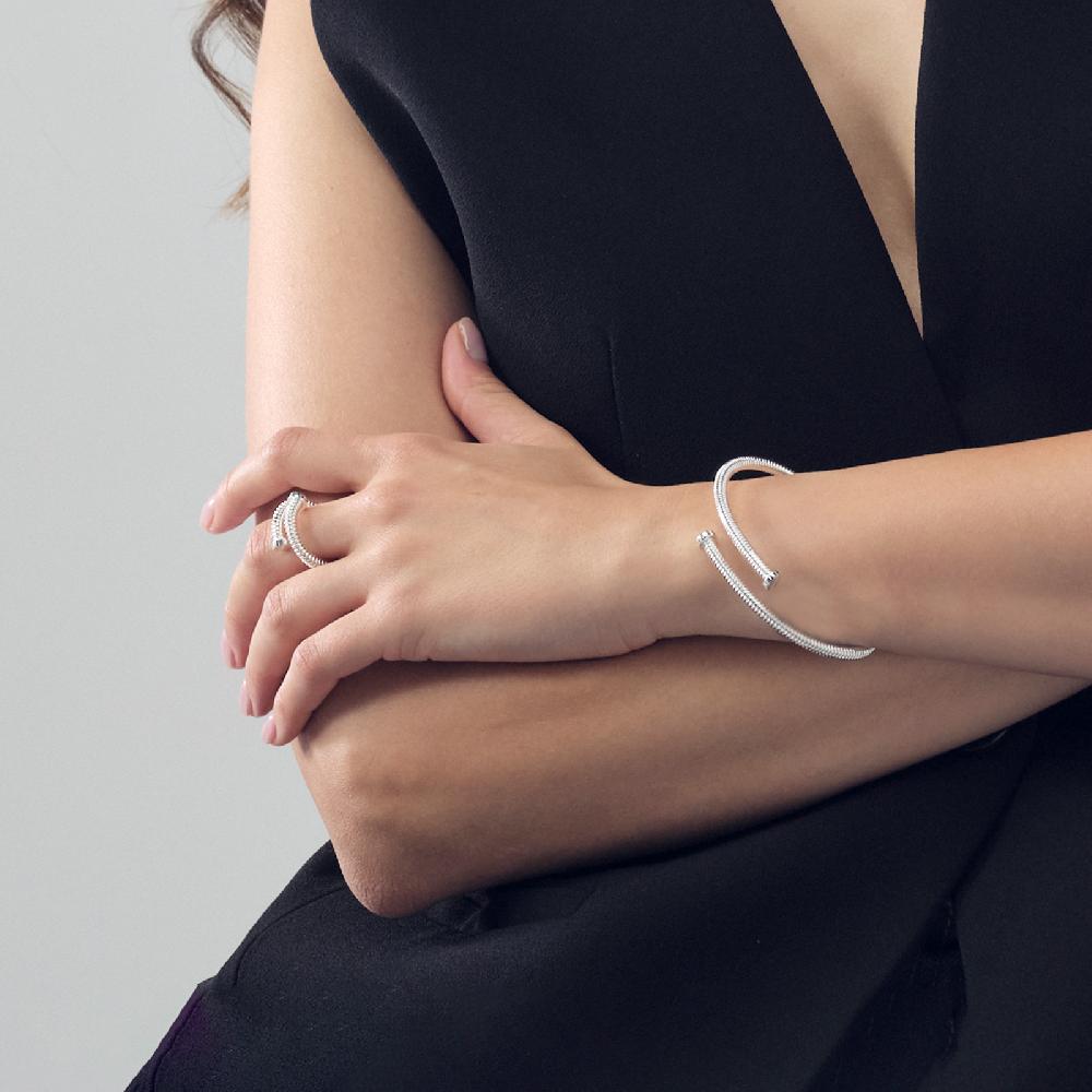 Unoaerre Bracciale chiodo argentato | UNOAERRE Gioielli Nuova