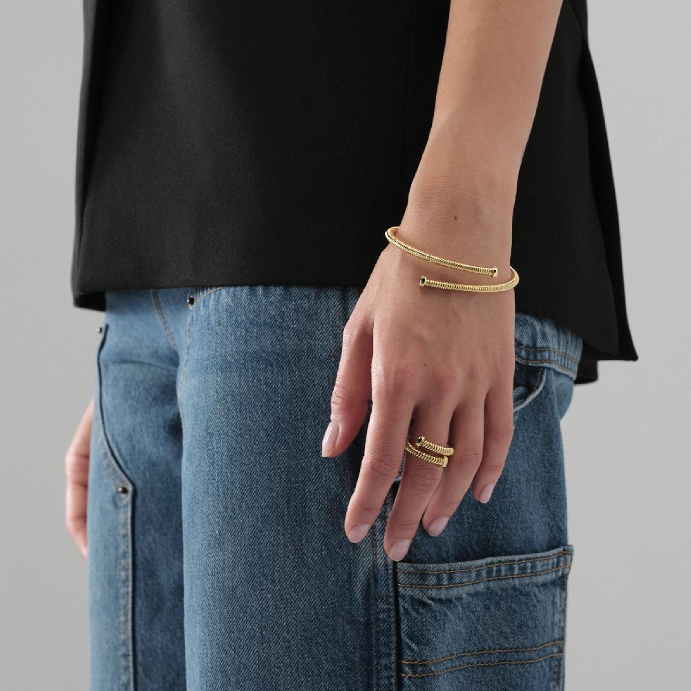 Unoaerre Bracciale chiodo dorato | UNOAERRE Gioielli Moda