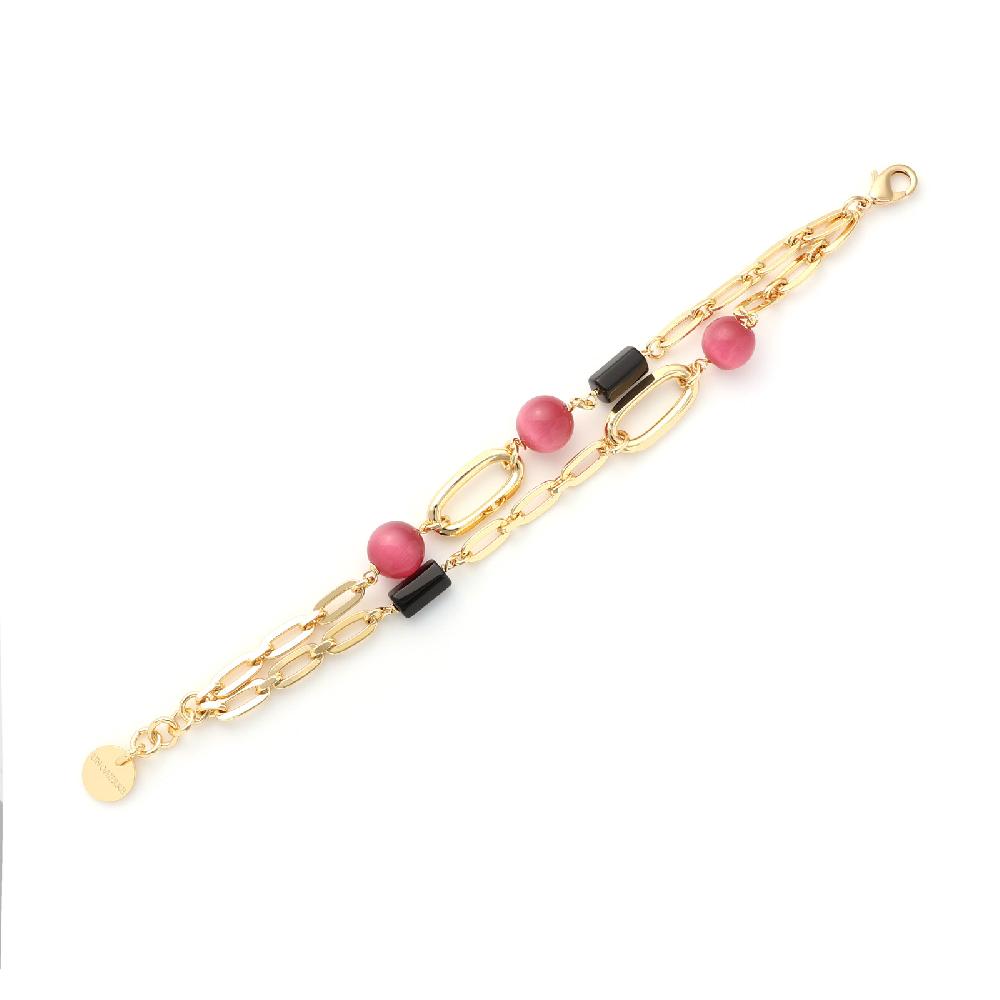 Unoaerre Bracciale pietre rosa | UNOAERRE Gioielli 2025