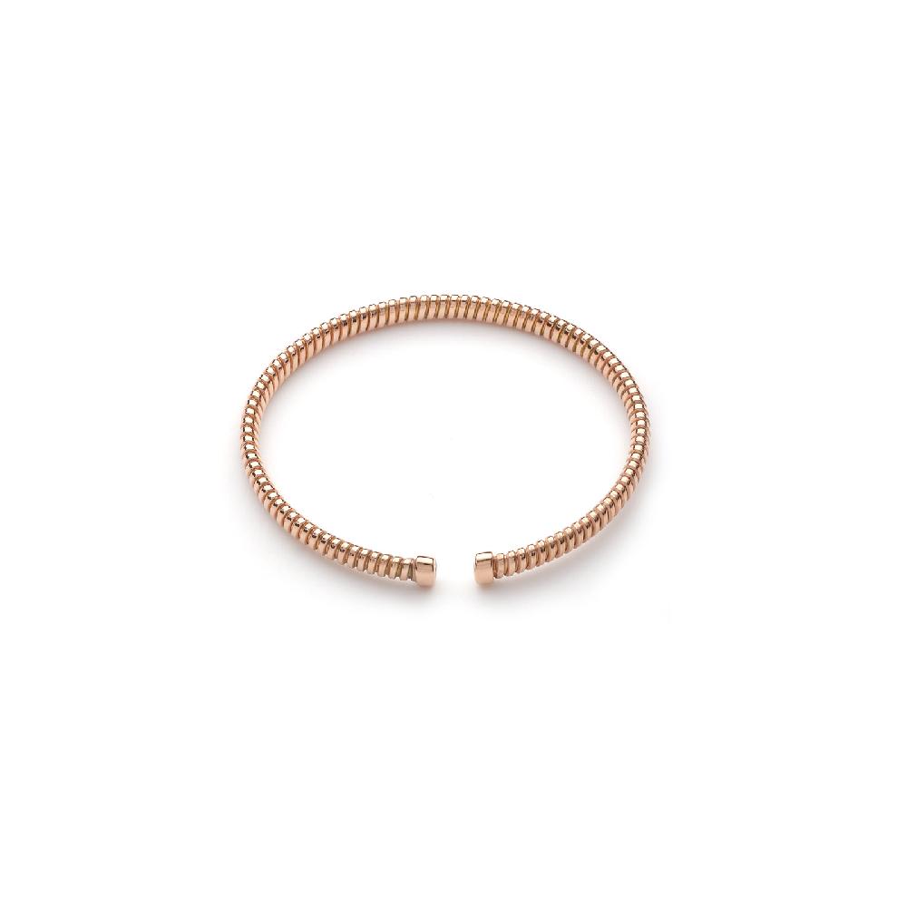 Unoaerre Bracciale bangle in argento dorato rosa | UNOAERRE Gioielli Nuovo